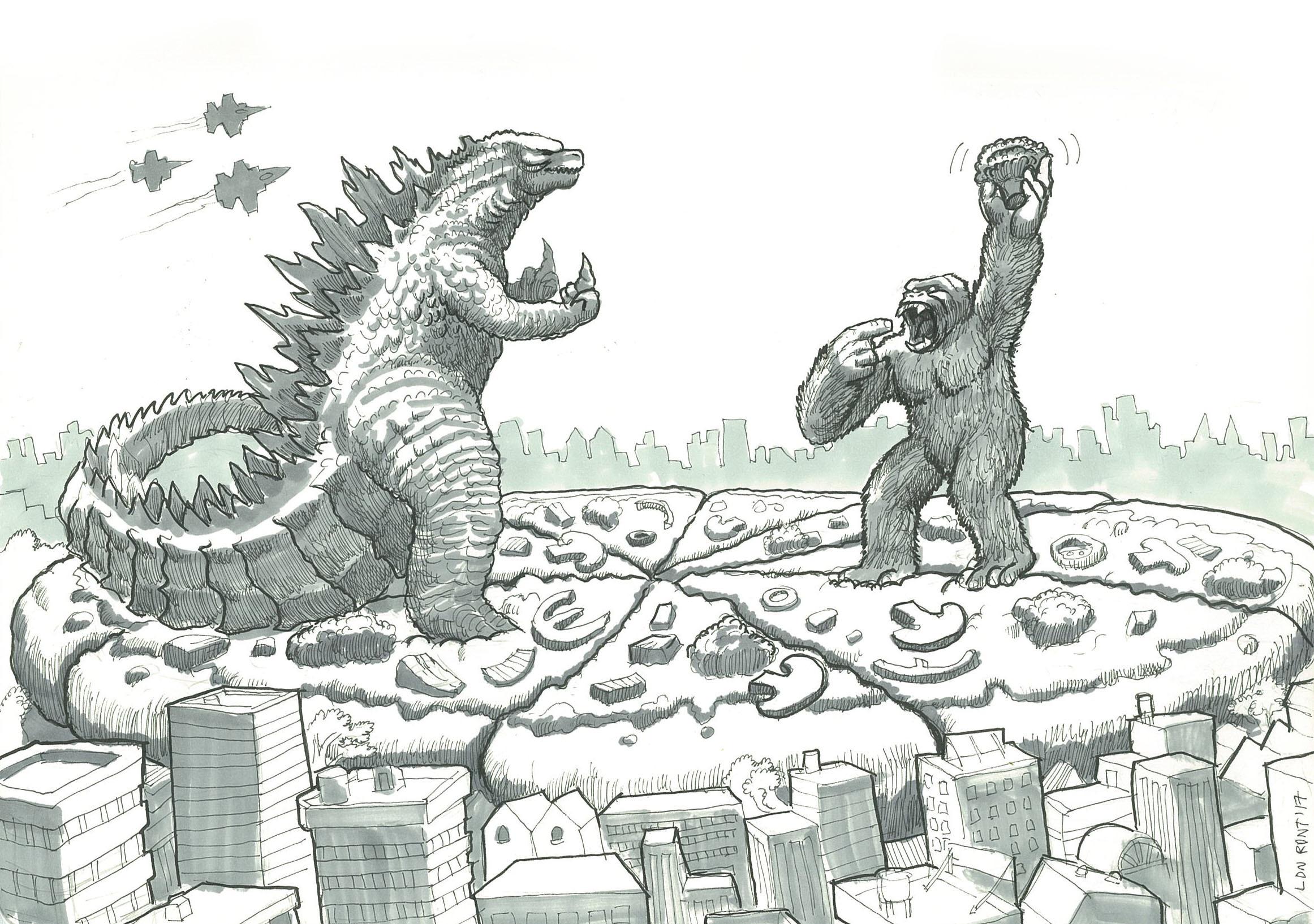 Drawing Godzilla Vs Kong Max Installer