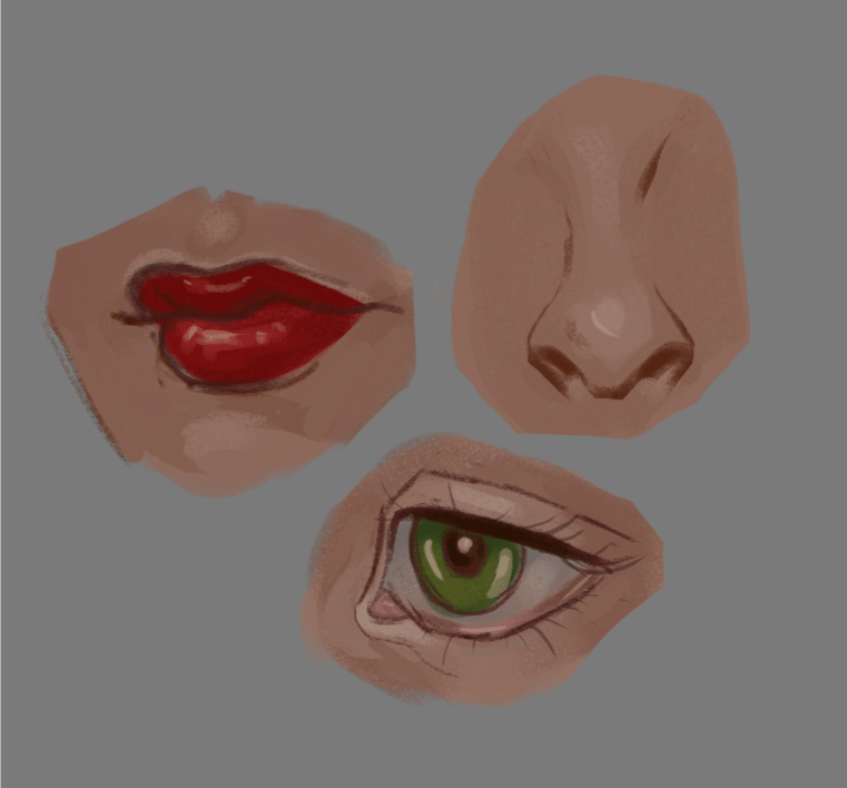 I'm learning digital painting, I like how these came out! r/learnart