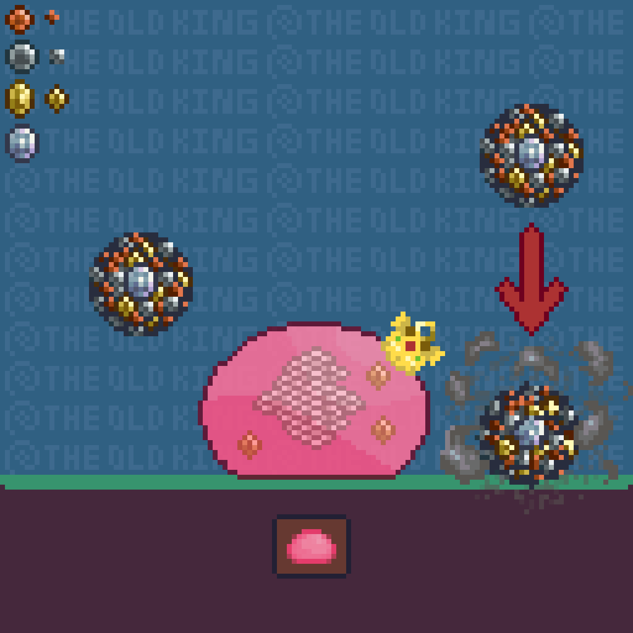 King Slime (Pinky Variant) r/Terraria