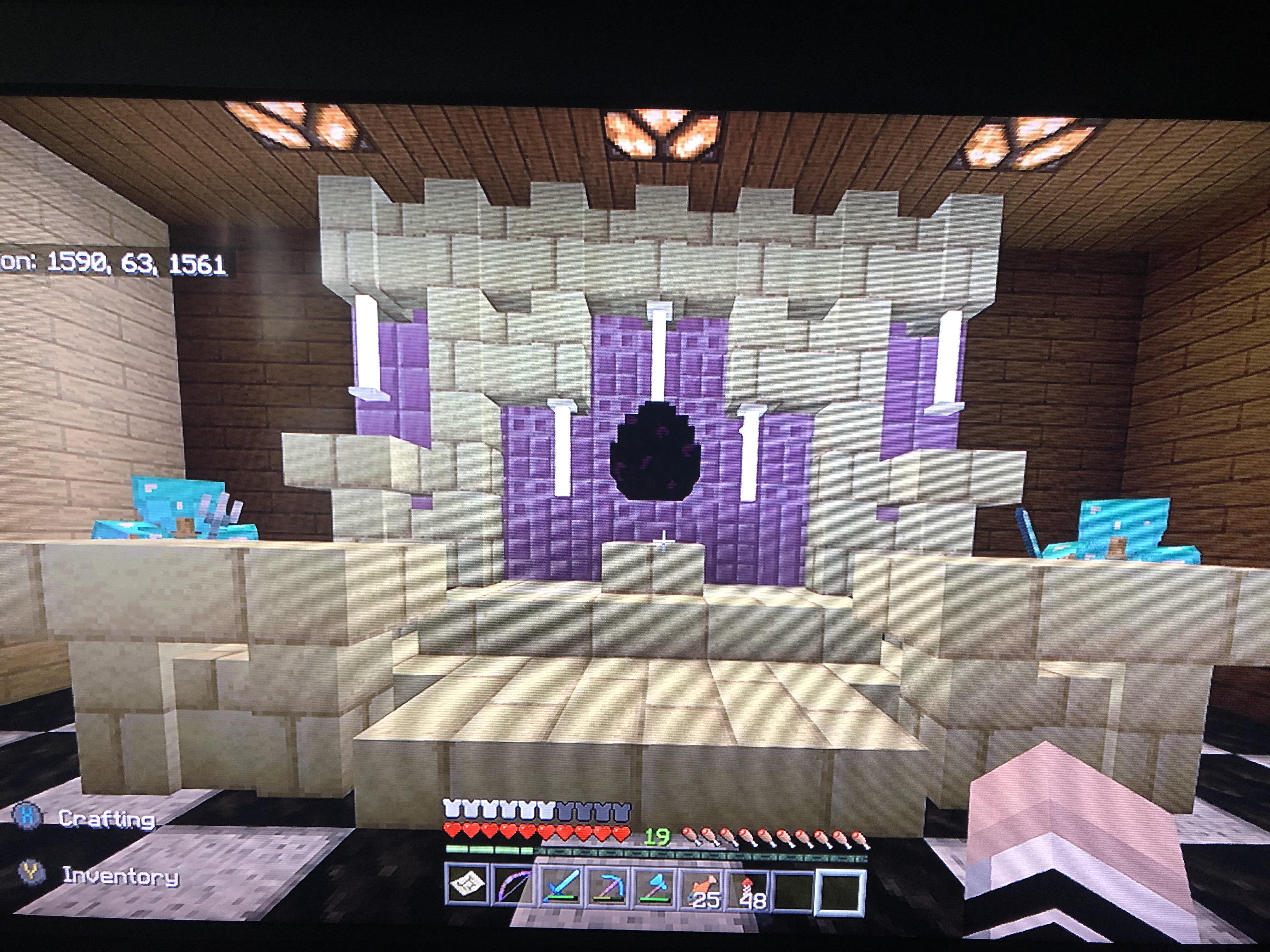 Minecraft Dragon Egg Shrine