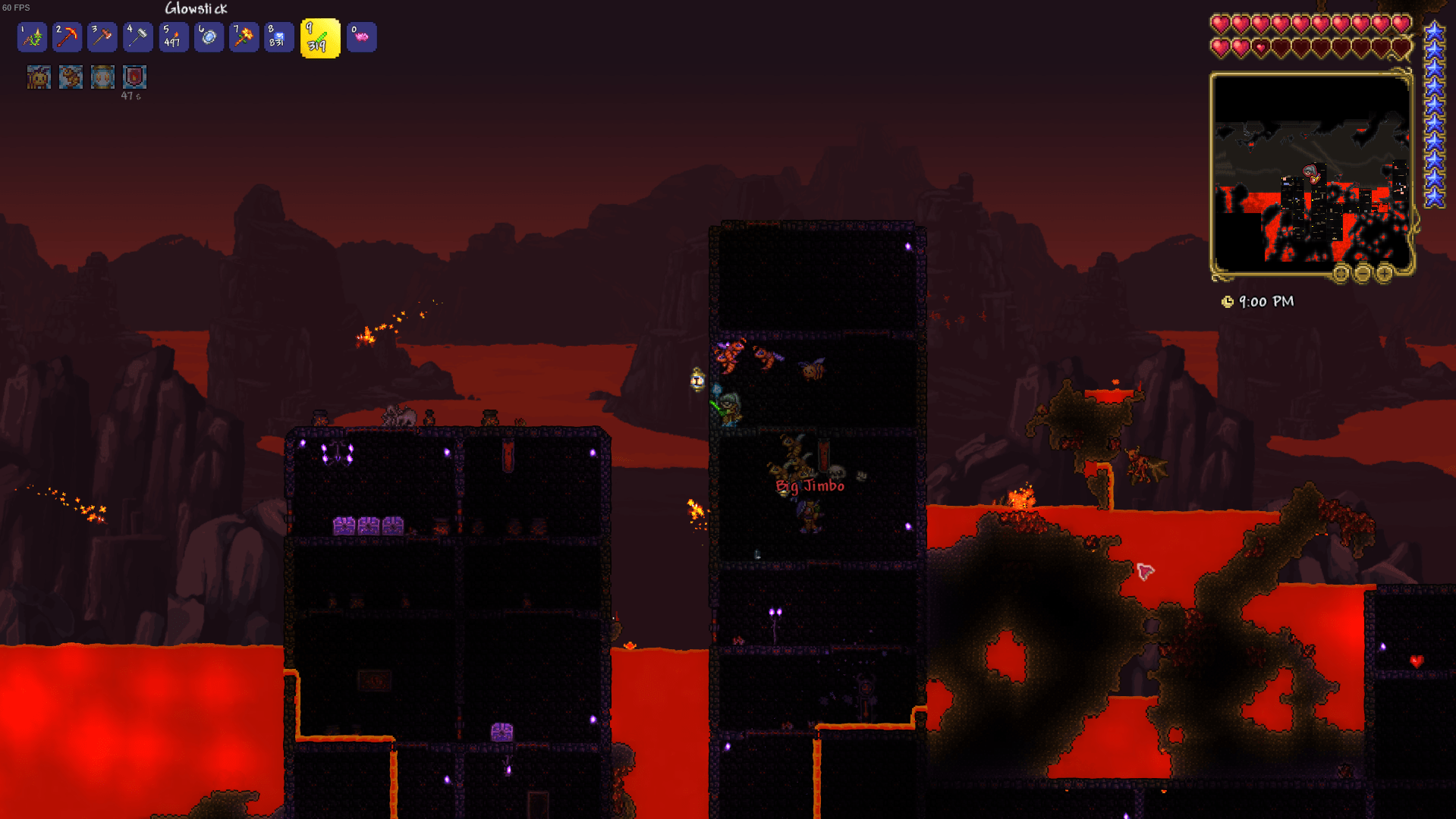 Three shadow chests next to each other r/Terraria