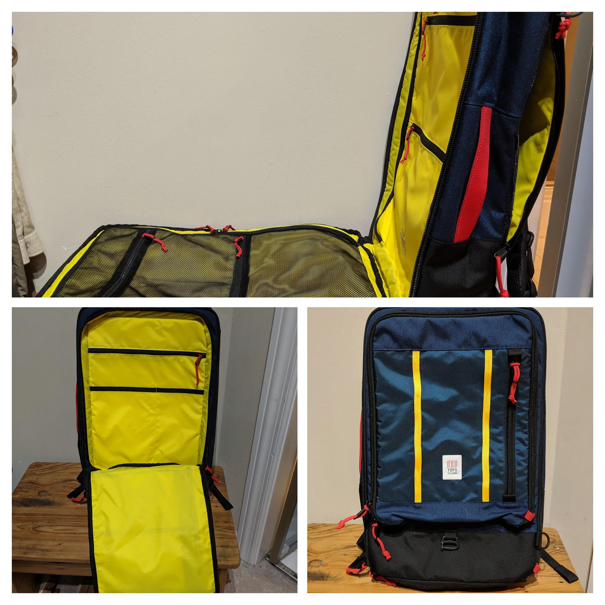 Topo Designs Travel Bag Thoughts on the Redesigned Bag r/onebag