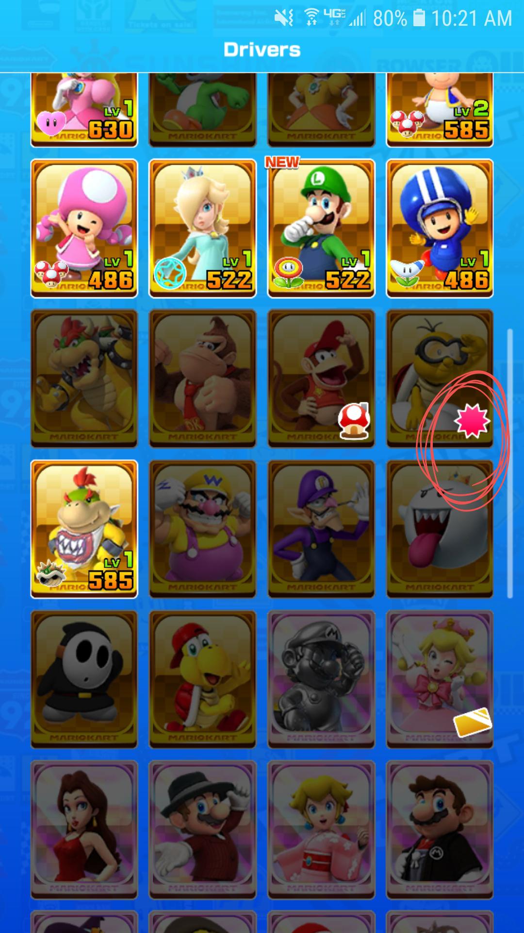 Mario Kart Tour what does this symbol mean? gaming