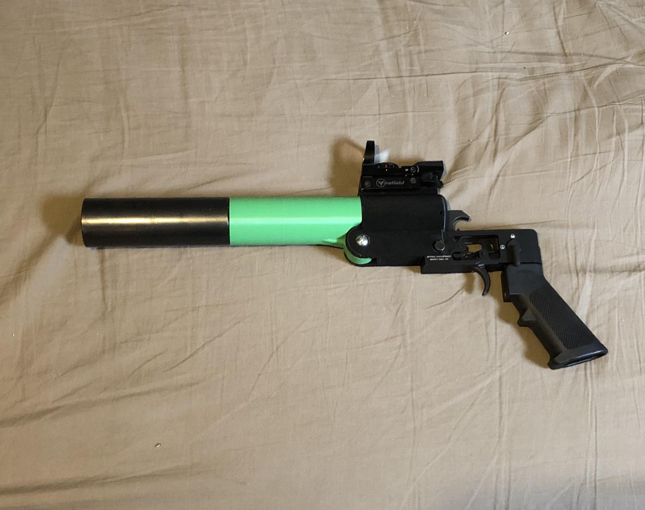 Heavy duty golf ball launcher r/fosscad