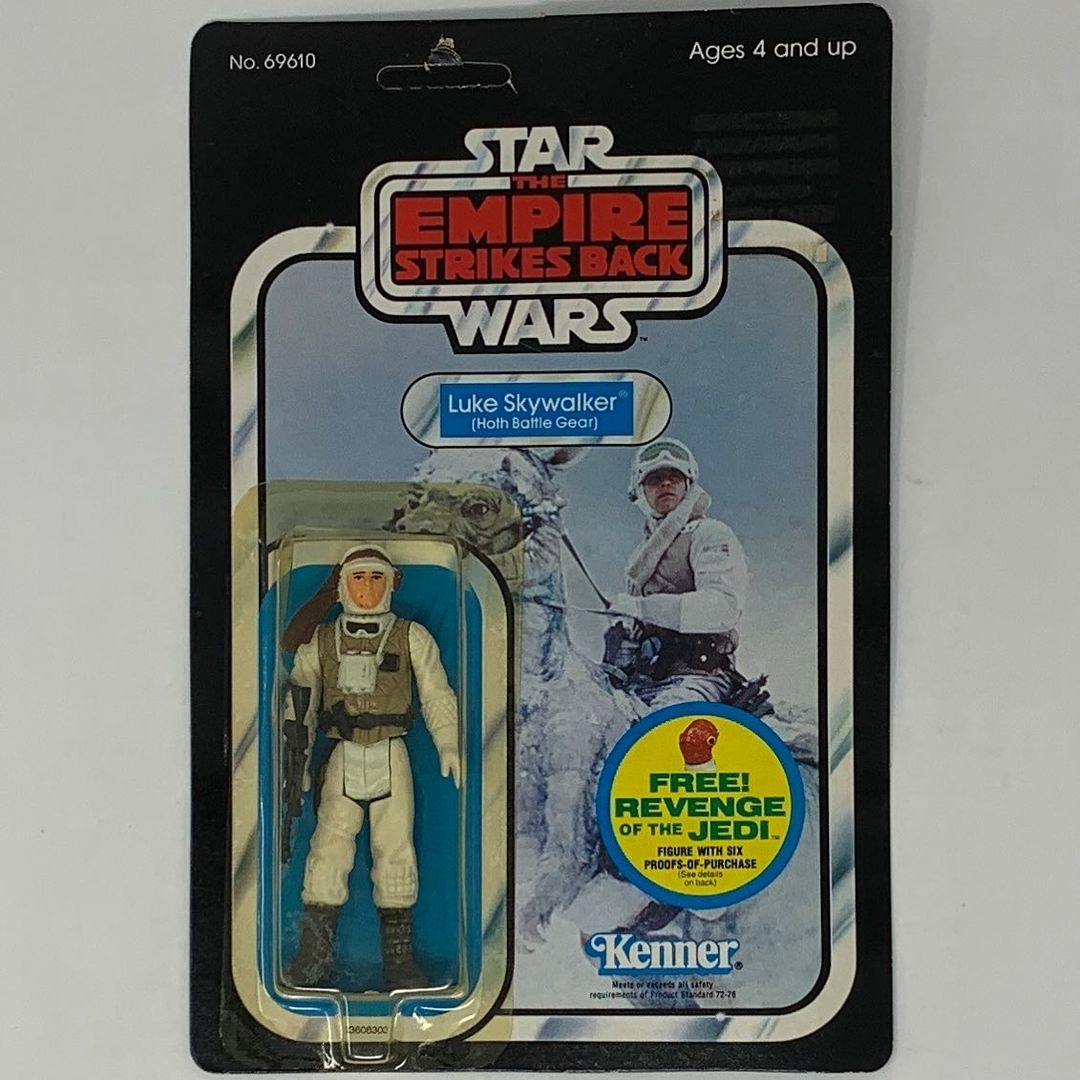 Kenner star wars figure Hoth Luke Skywalker r/figures