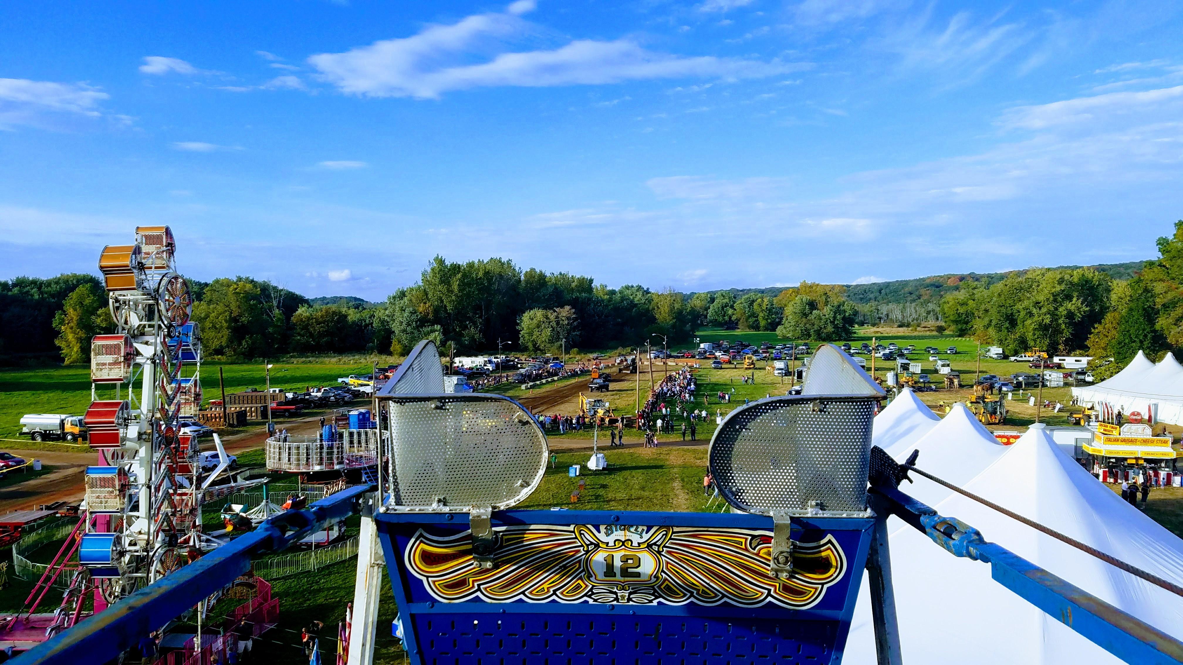 Atop the Portland Fair (today's the last day) r/Connecticut