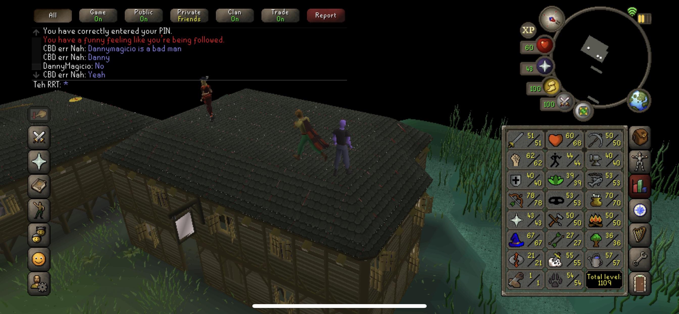 Agility pet at Lv44; first pet in OSRS ) r/2007scape