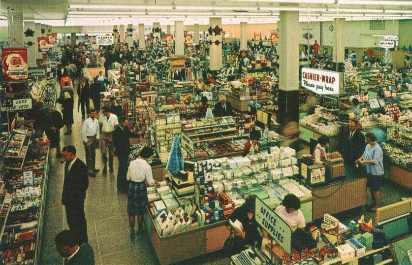 Woolworth Store, Downtown Houston TX Dec 1964 r/TheWayWeWere