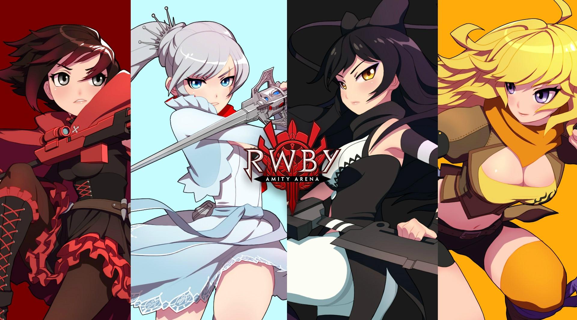 I made a RWBY Amity Arena Wallpaper (Hope you all enjoy it
