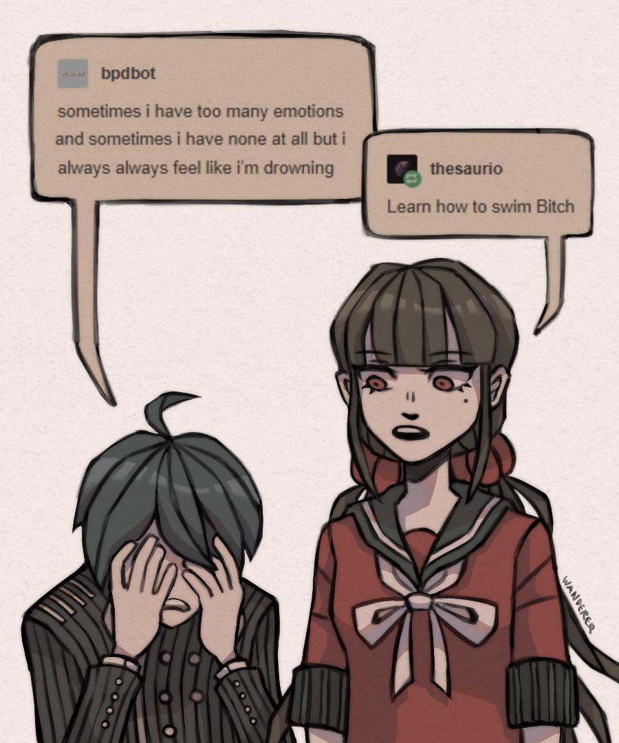 [OC] therapy with maki : r/danganronpa
