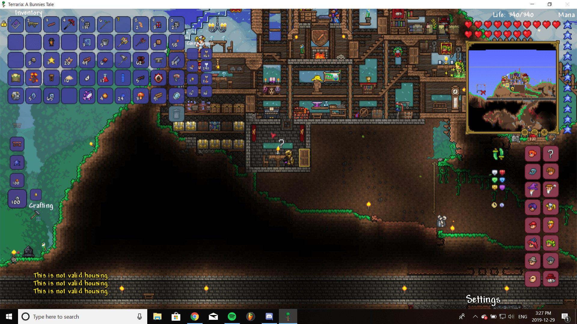 Why is is not valid housing?? r/Terraria