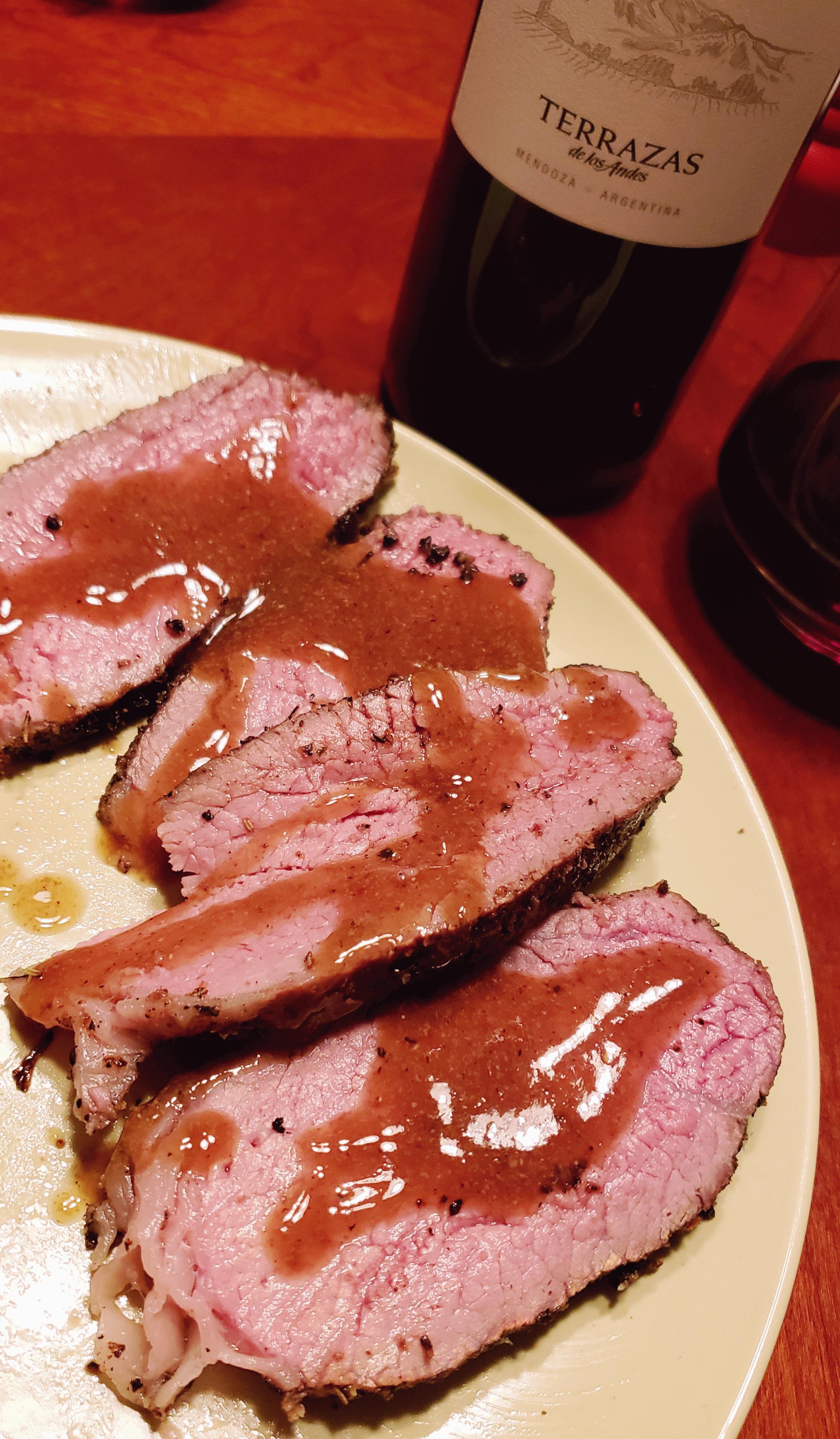 Sous Vide Eye of Round success! recipe in comment r/sousvide