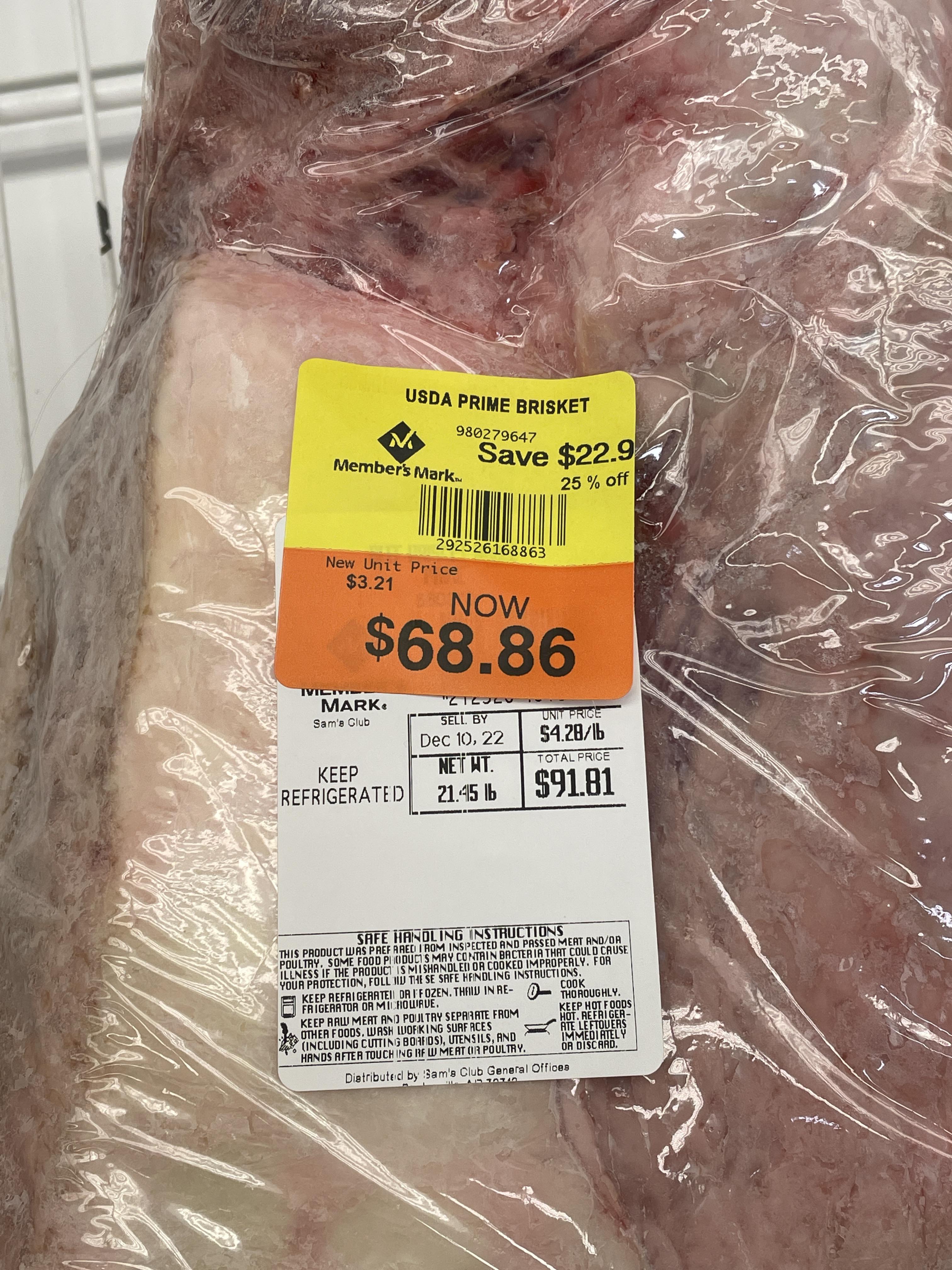 Sam’s club meat prices r/pelletgrills