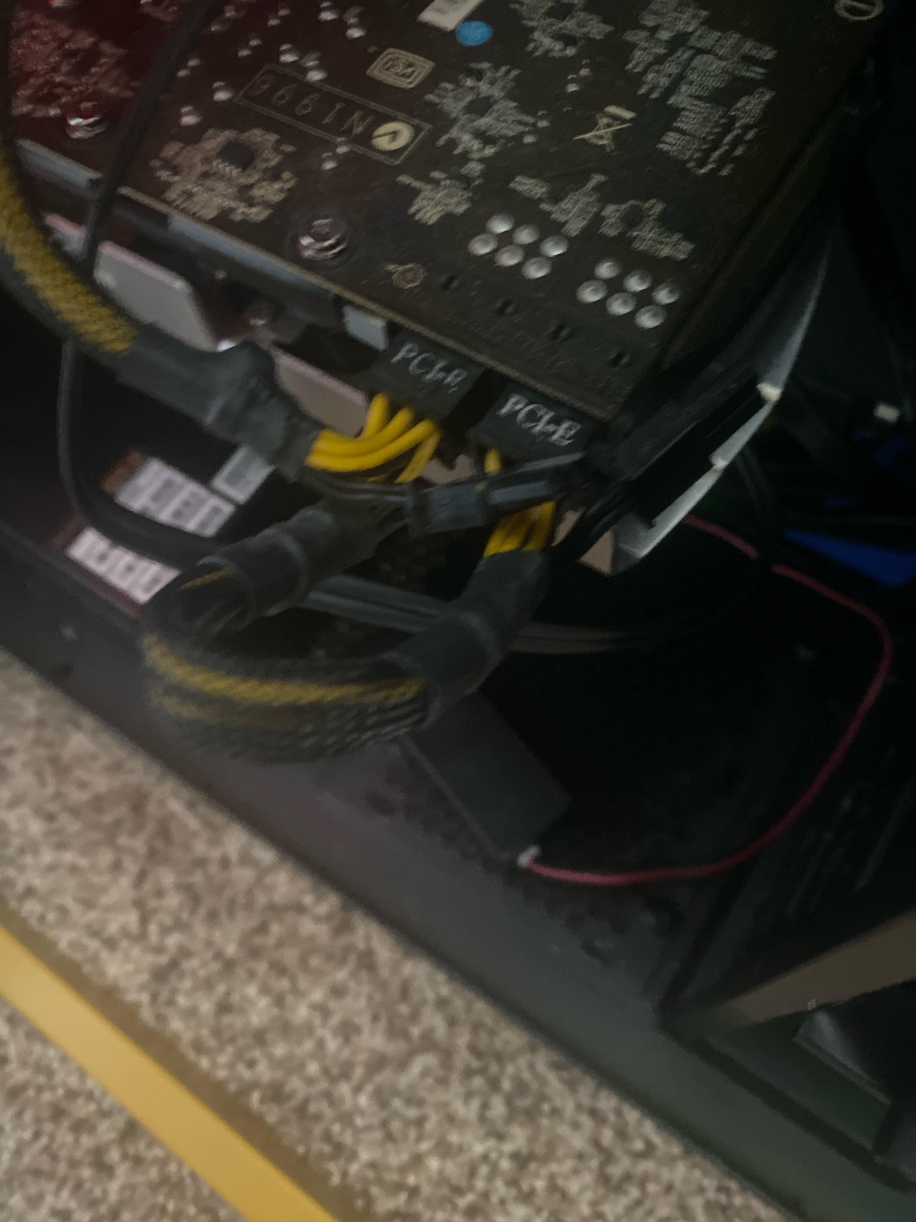 My pc wont display anything to my monitor unless i unplug these to