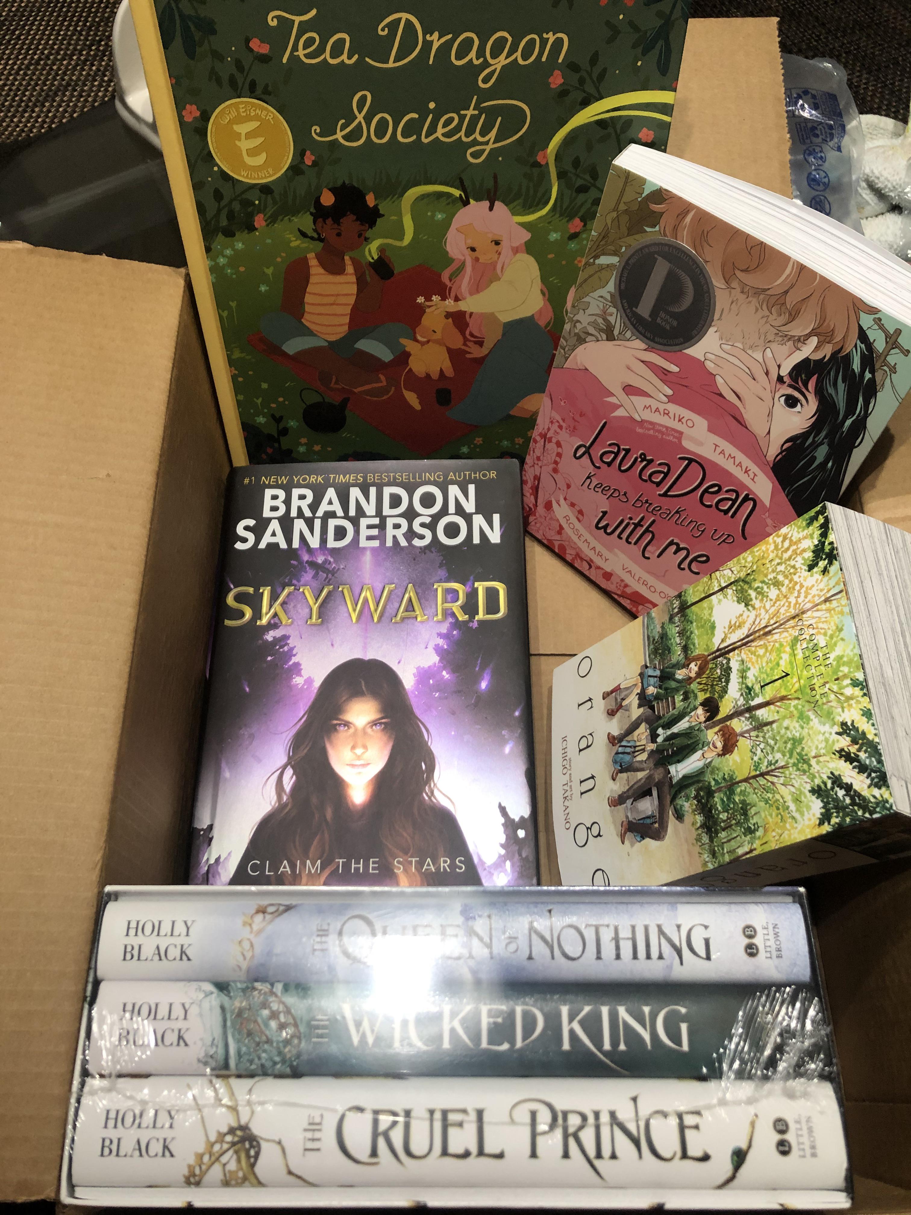 Just wanted to share my amazon haul. RIP to the Tea Dragon Society. It was damaged during