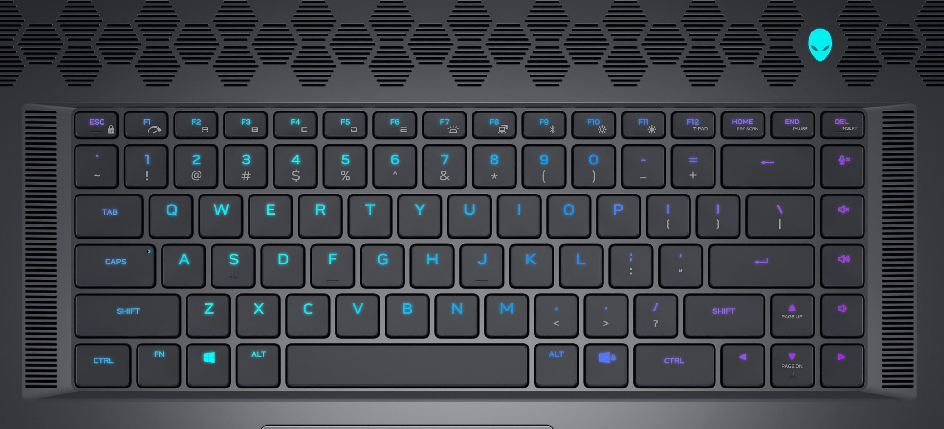 One thing that really bothers/baffles me about the keyboard on the X17