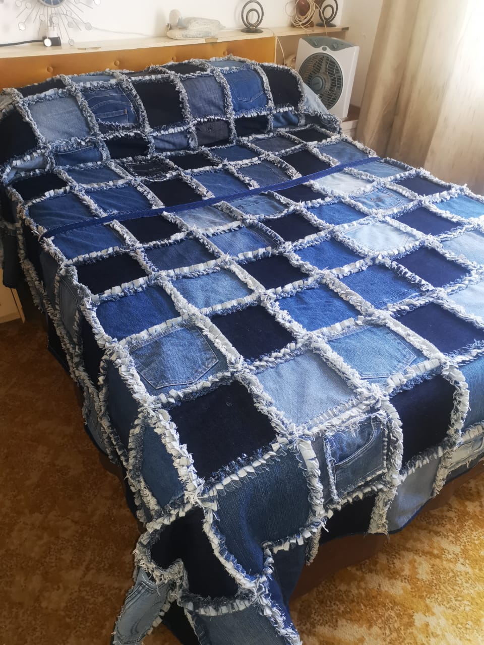 What do you guys think, this is repurposed jeans with 3 layers of