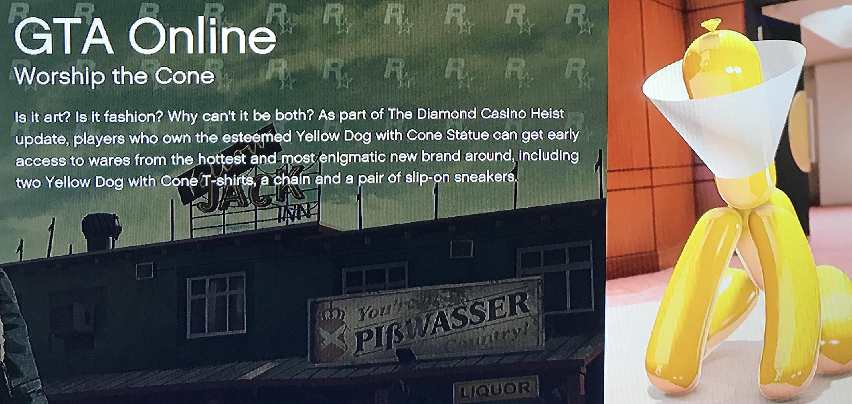 They know yellowdogwithcone