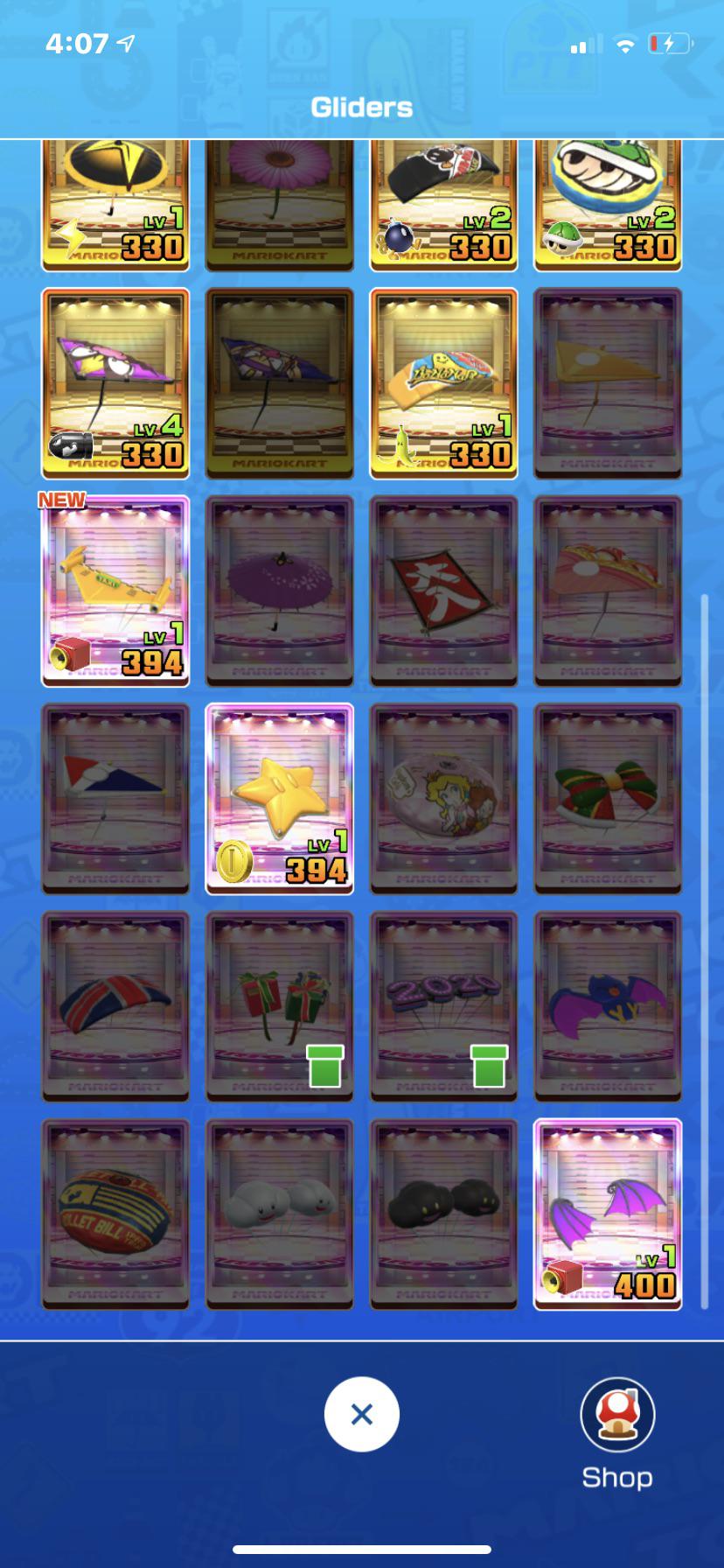 Which one should I use my high end glider tickets on? Or should I save