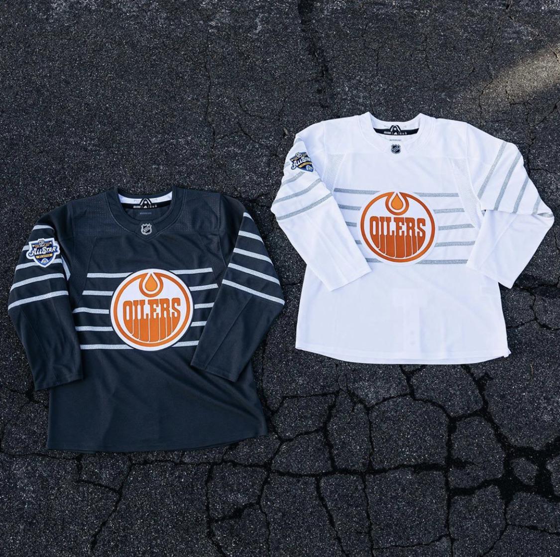 White and Black Oilers All Star jersey r/EdmontonOilers