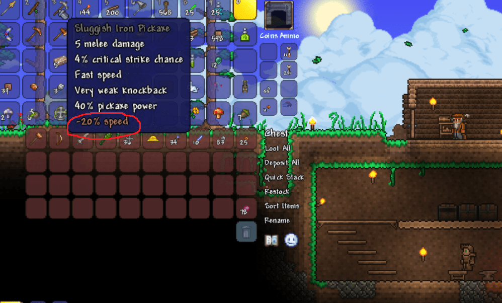 It took me 5 hours to finally find enough iron for a pickaxe, and this
