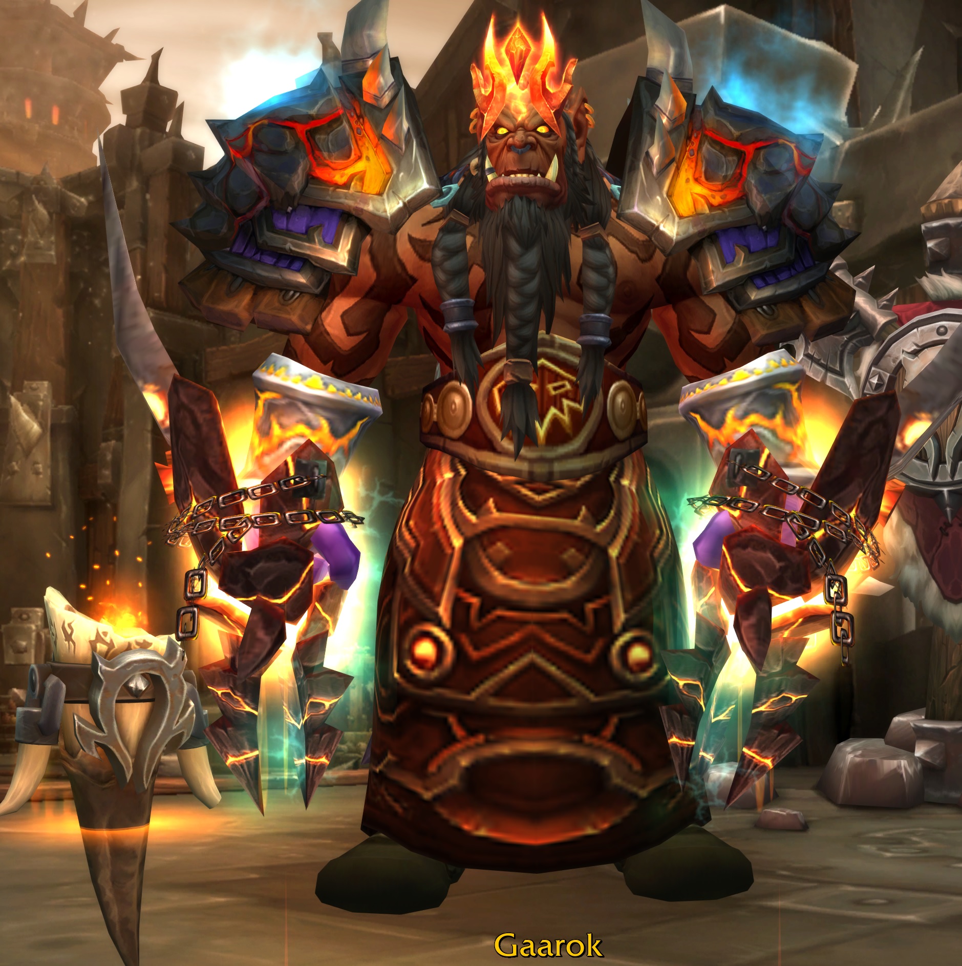 Fire Type Mag'har Orc Shaman r/Transmogrification