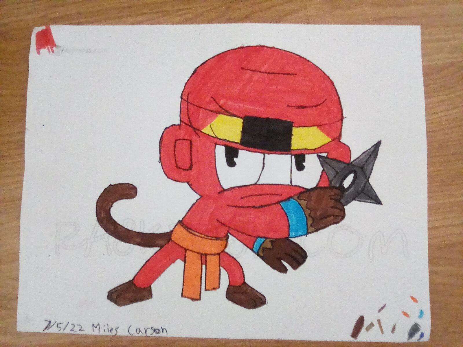 4Th path ninja (made by me) r/btd6