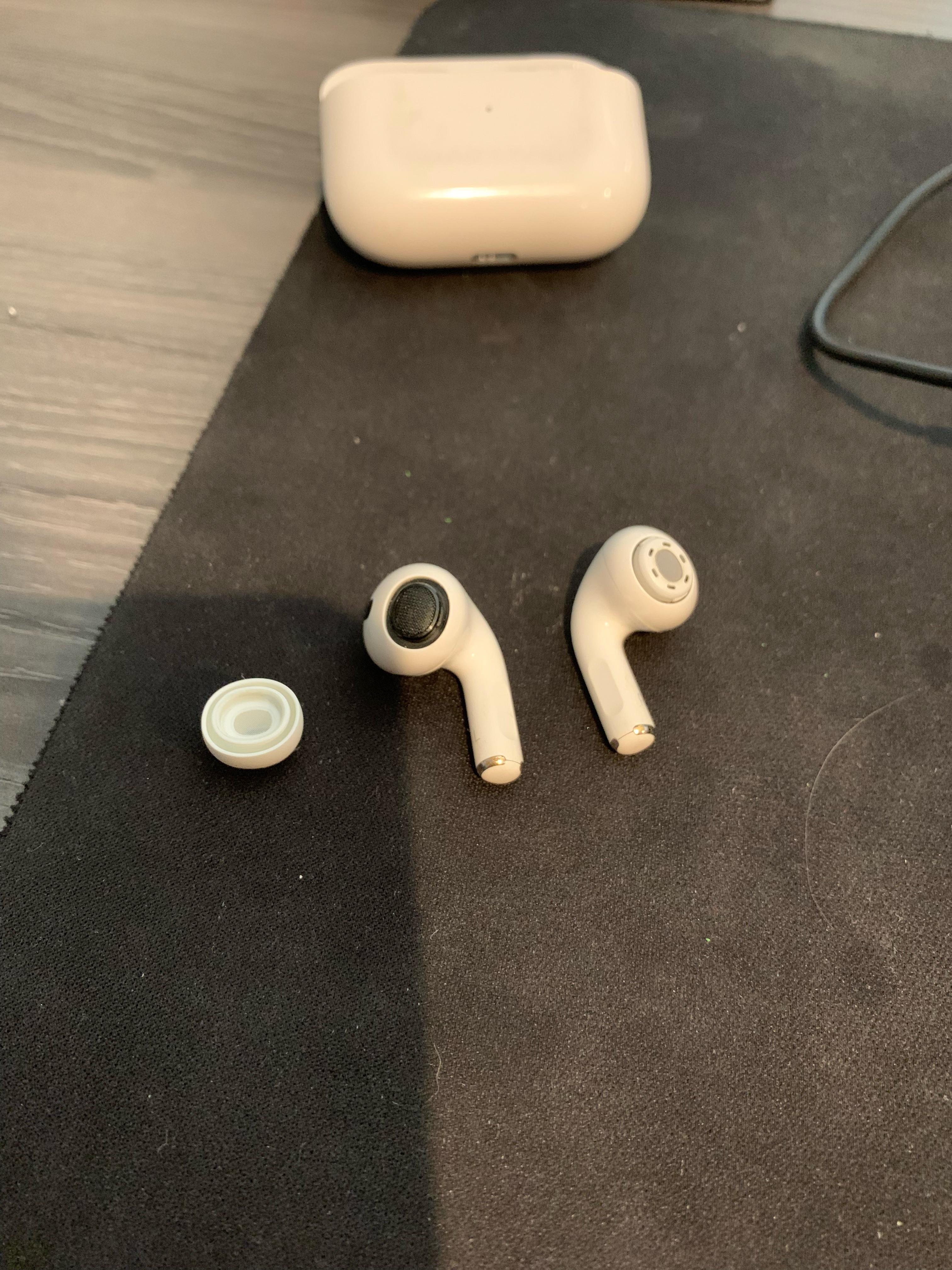 Was on a run and my right AirPods Pro fell out. Didn’t notice it was