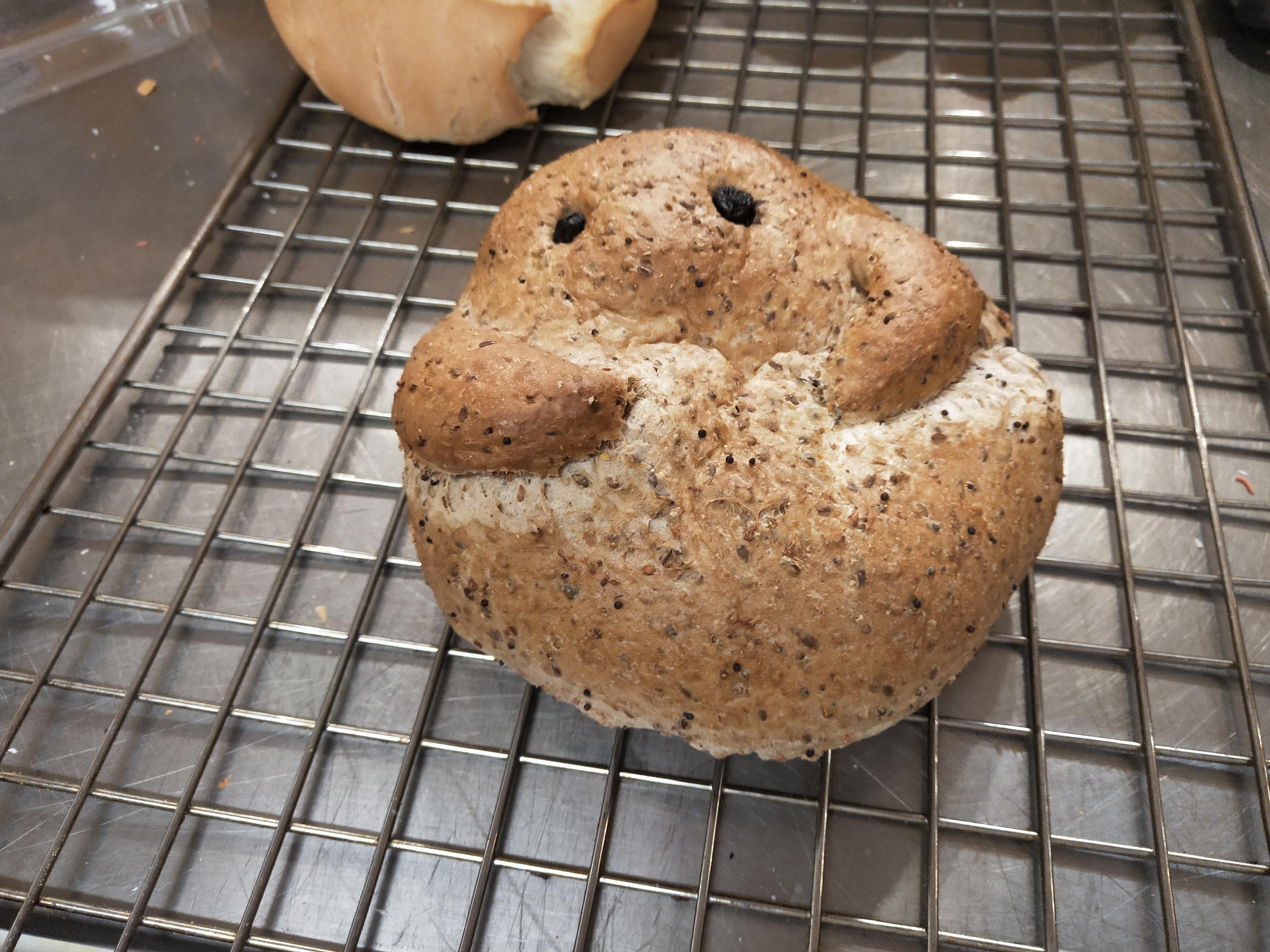 Made a dough baby with leftovers! r/Breadit