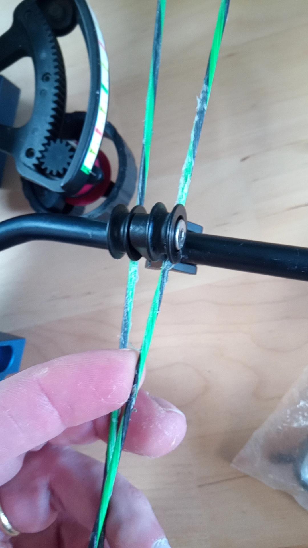 I think my arrows are bending upon release and wearing down my string