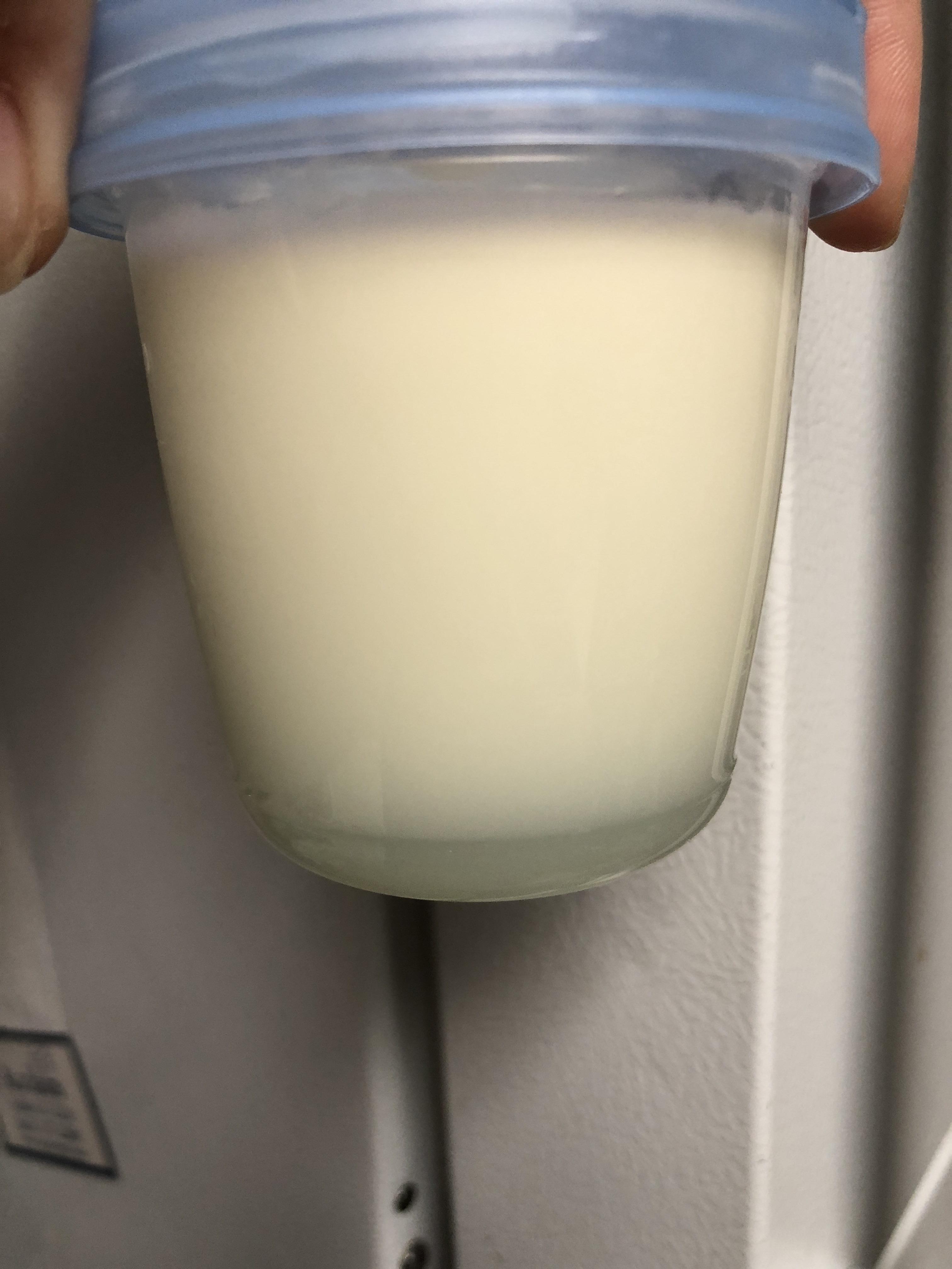 Pretty sure I’m now pumping buttermilk 😅 r/breastfeeding