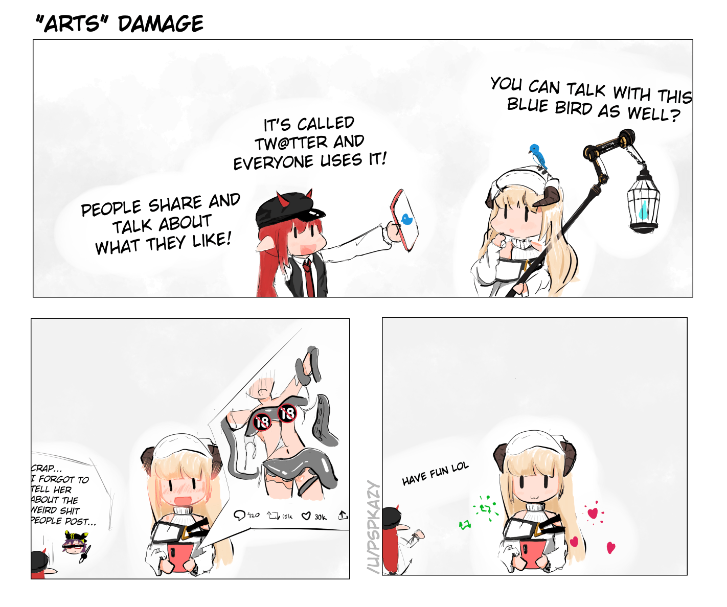 "Arts" Damage r/arknights