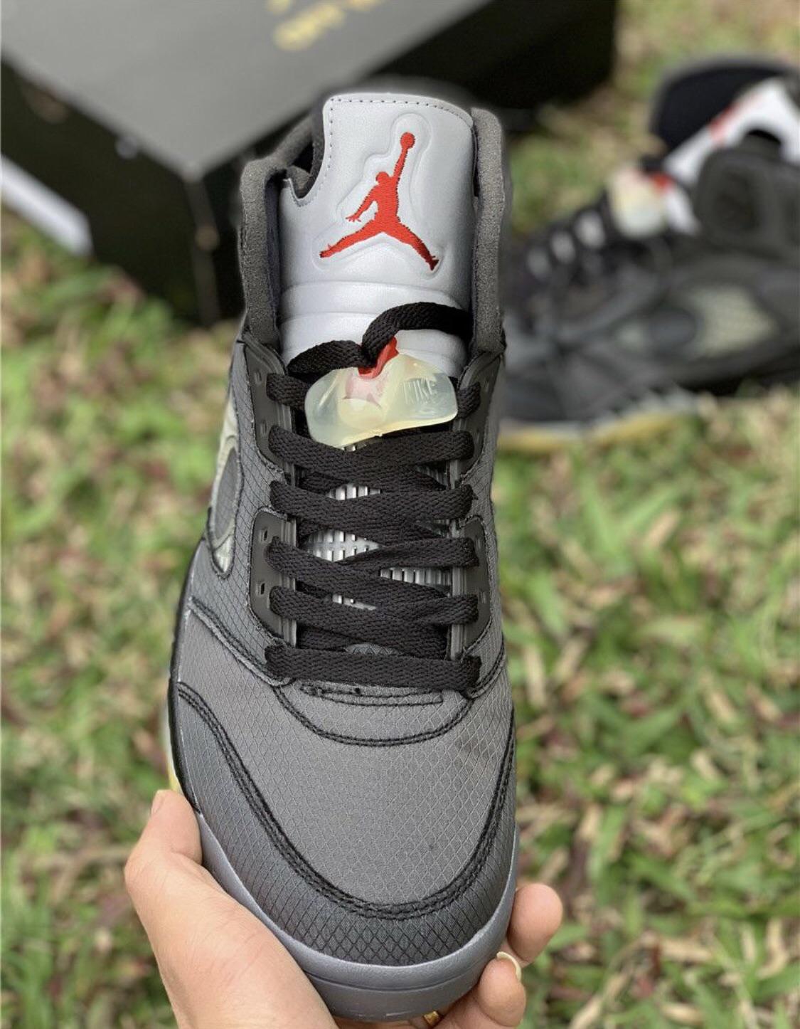 Jumpman Logo on Jordan 5 Off White Rep legit? r/DHgate
