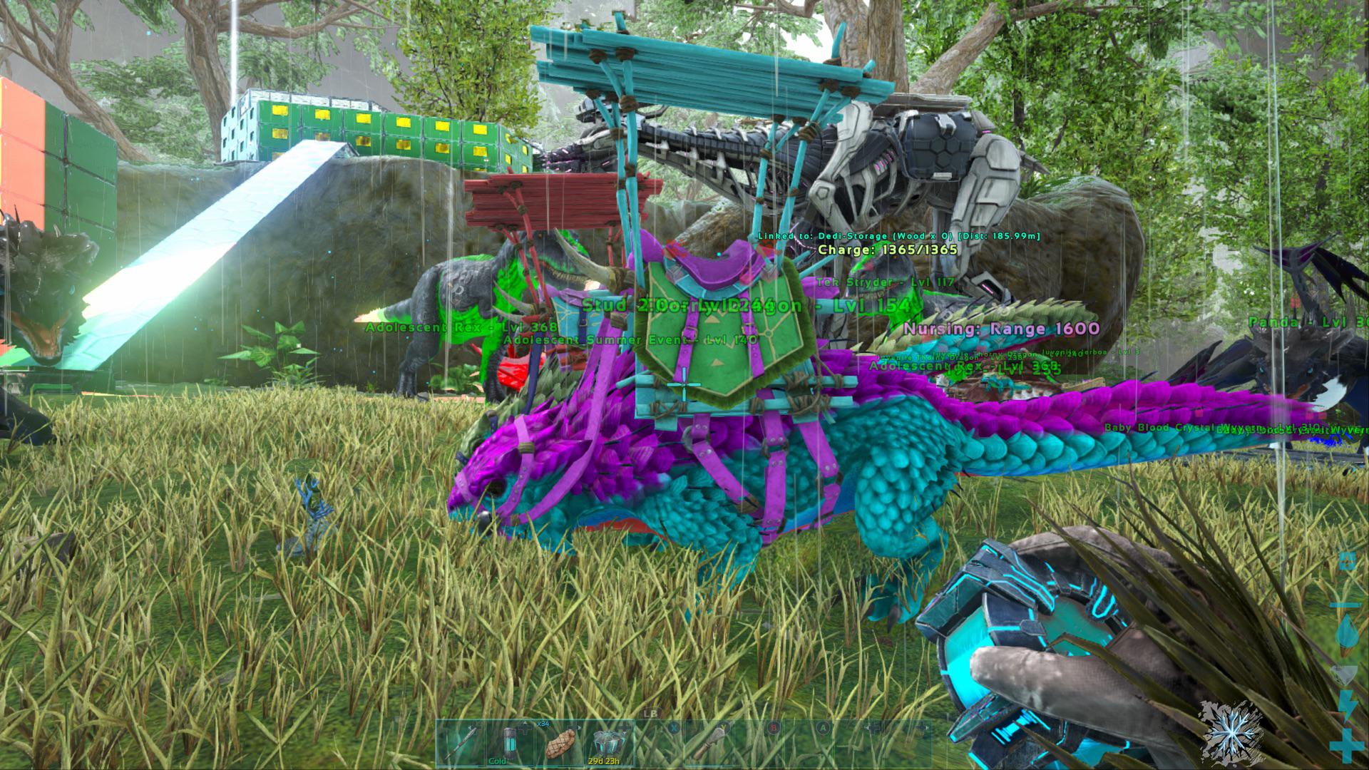My cotton candy Thorny Dragon r/ARK