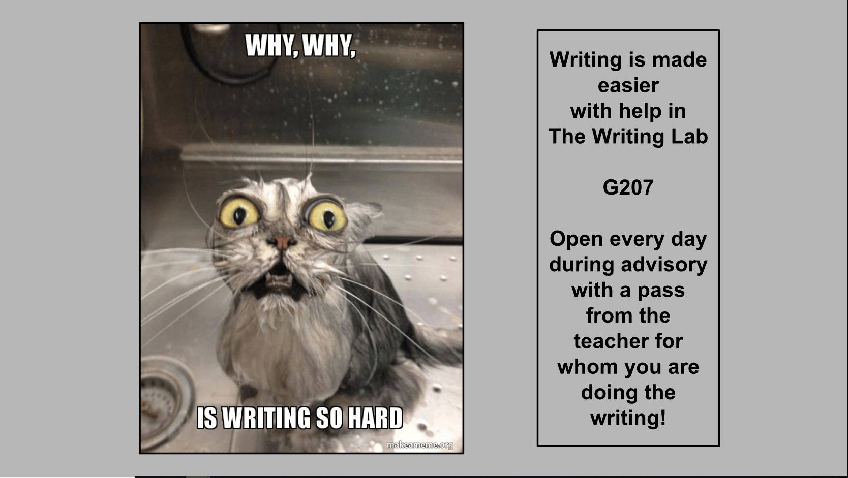 school's daily announcements are so relate table r/FellowKids