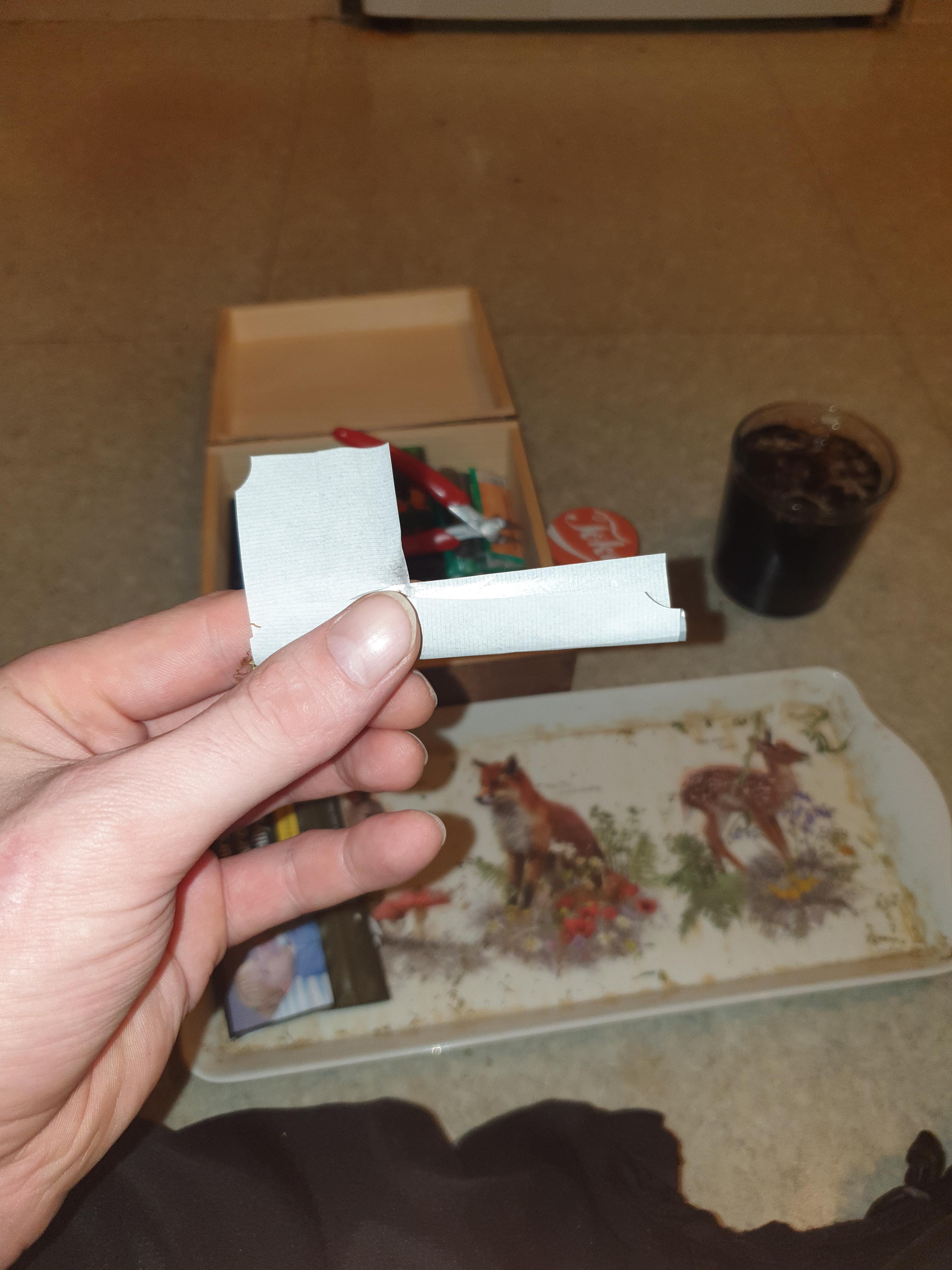 Ran out of kings so have to use the throwback method r/ArtOfRolling