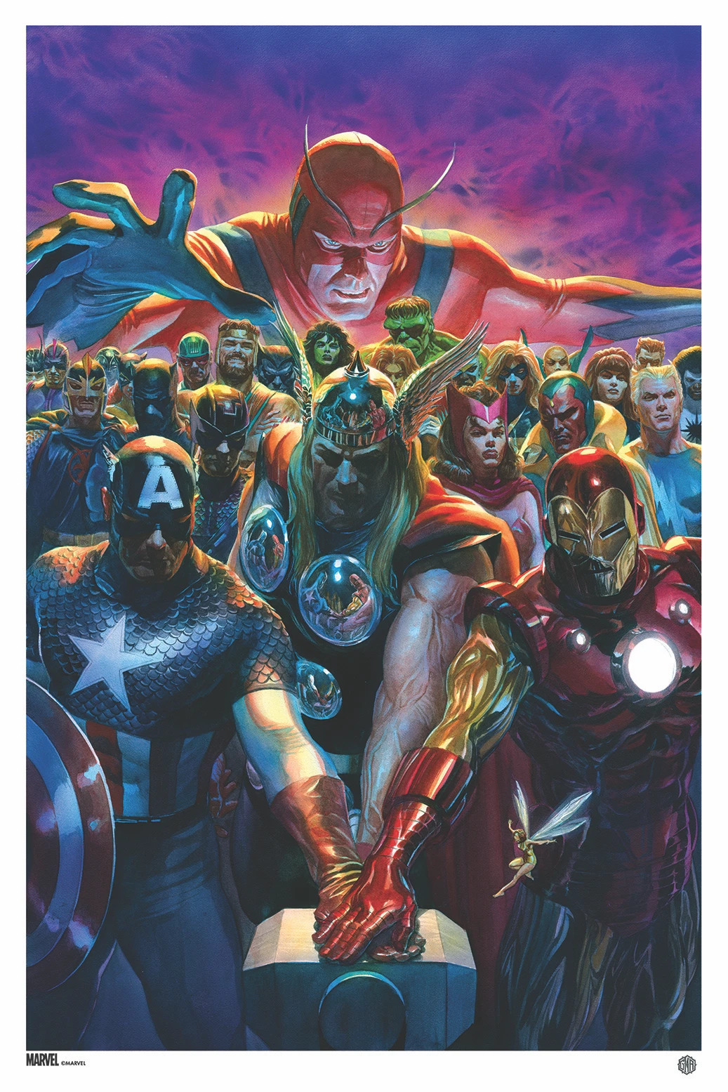 Avengers 10 Variant (Issue 700) by Alex Ross r/Marvel