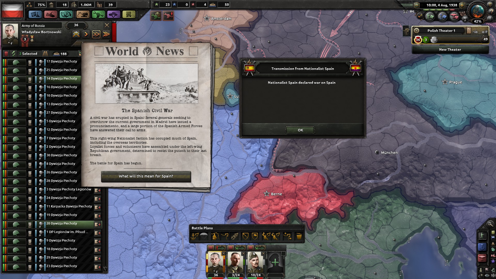 Late Spanish Civil War : r/hoi4