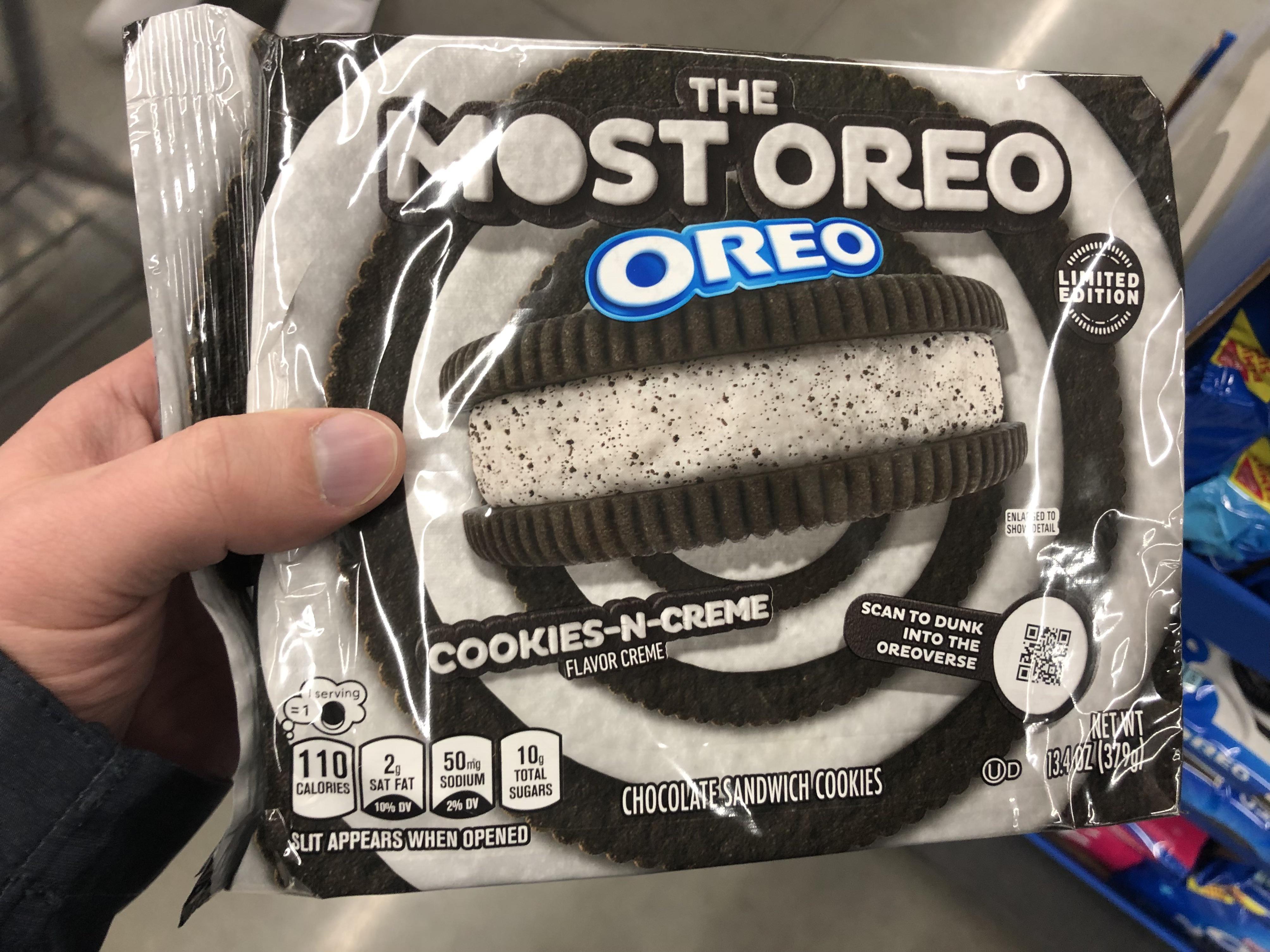 They made Oreoflavored Oreos. r/mildlyinteresting