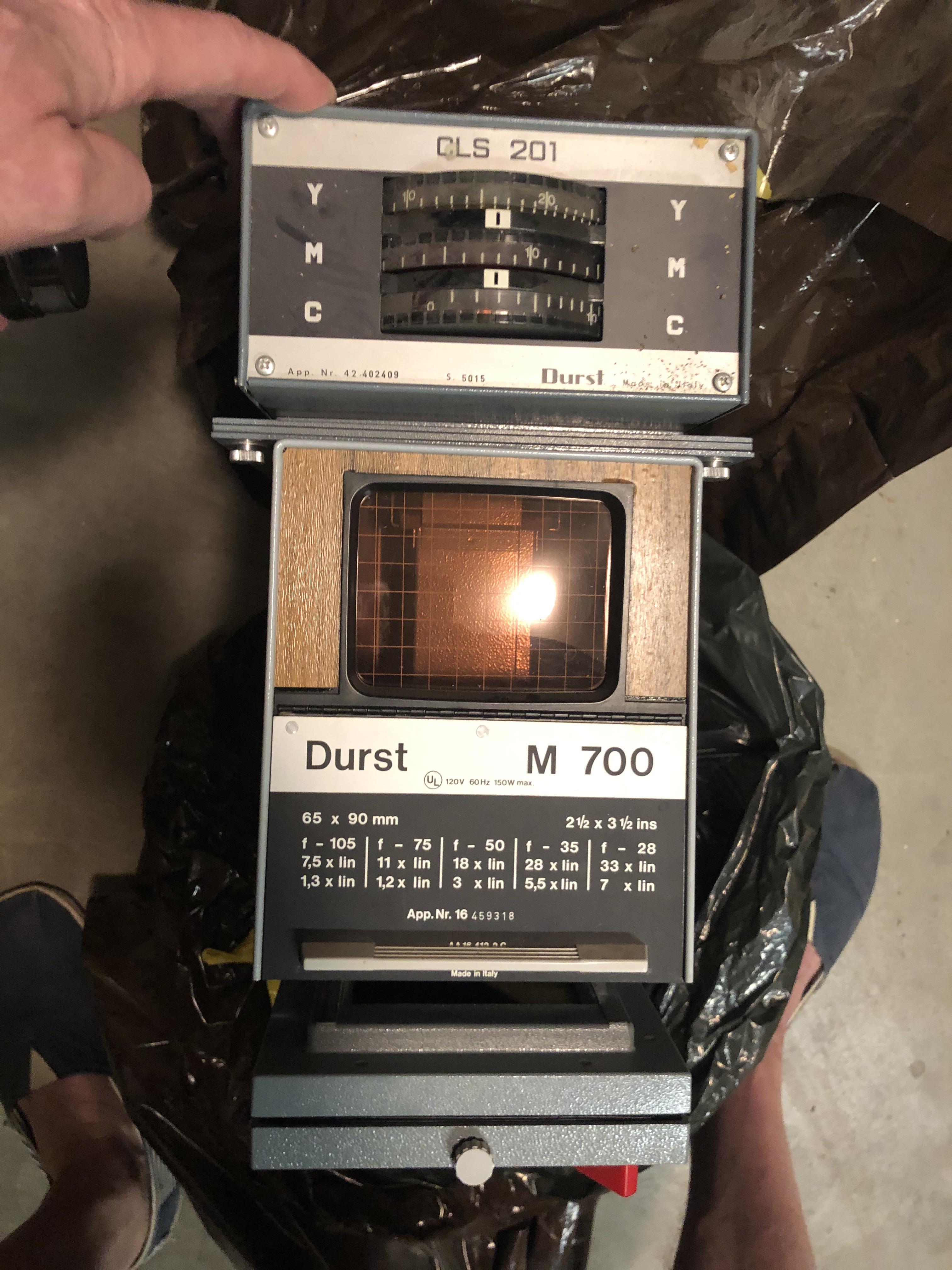 I have this vintage enlarger and associated equipment is there any