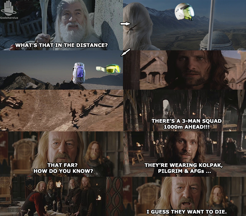 Gondor Calls For Aid Meme Pale Meme Painted