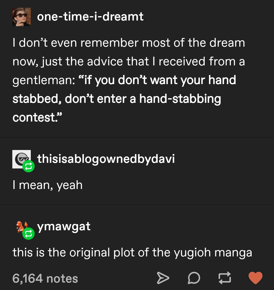 Sage advice r/tumblr