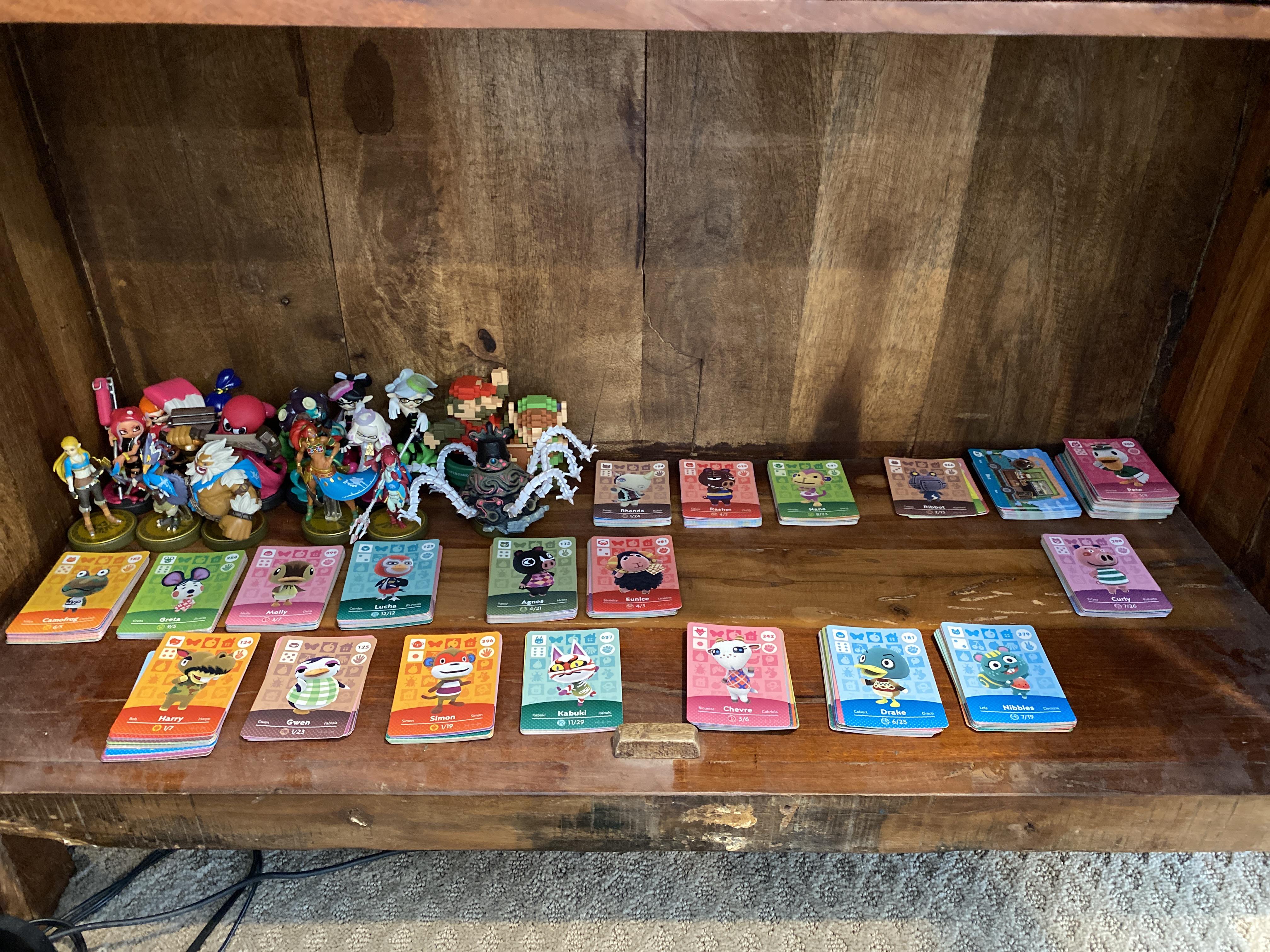 So glad i kept all of my amiibo cards for new horizons... r/amiibo