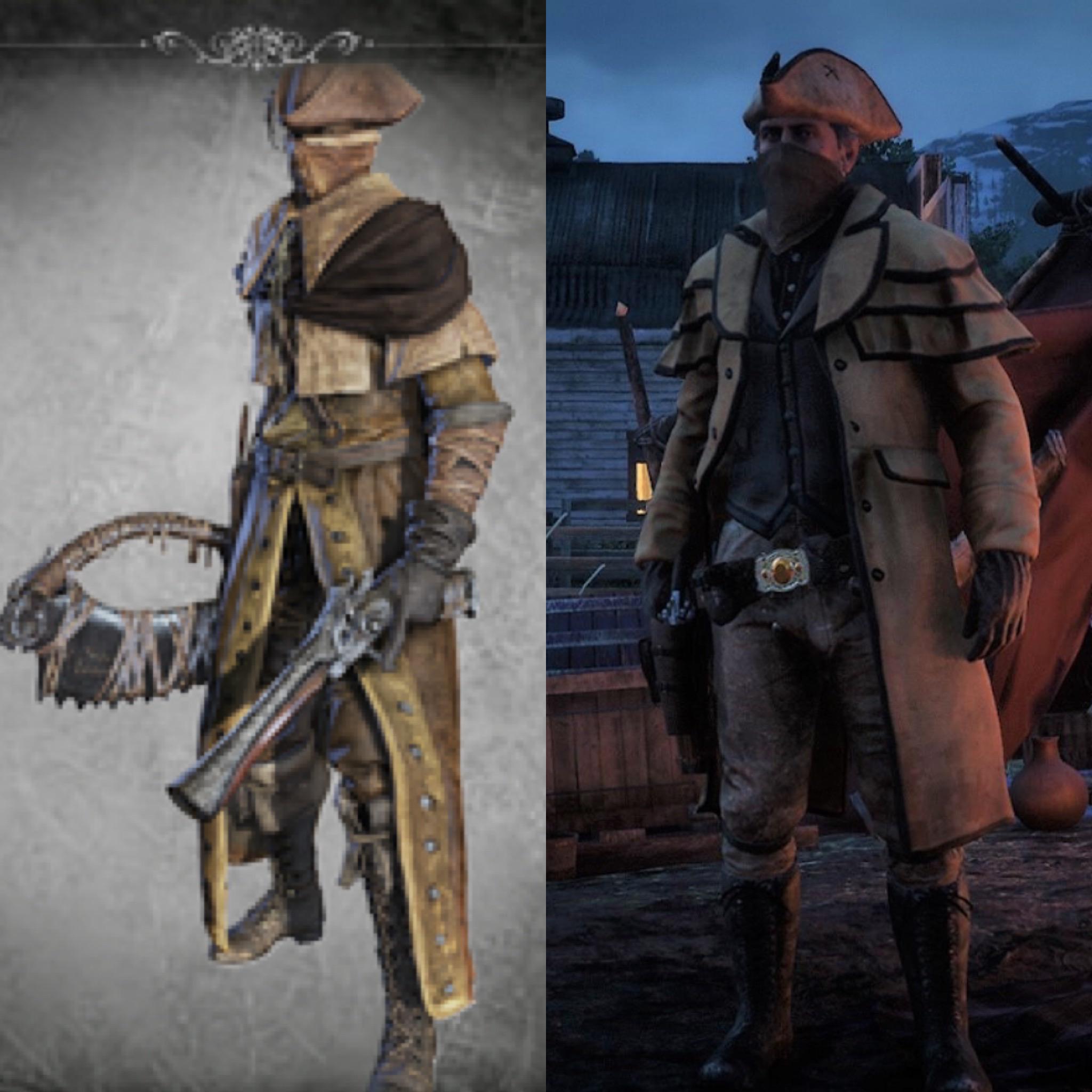 My “Old Hunter Henryk” inspired outfit from Bloodborne.