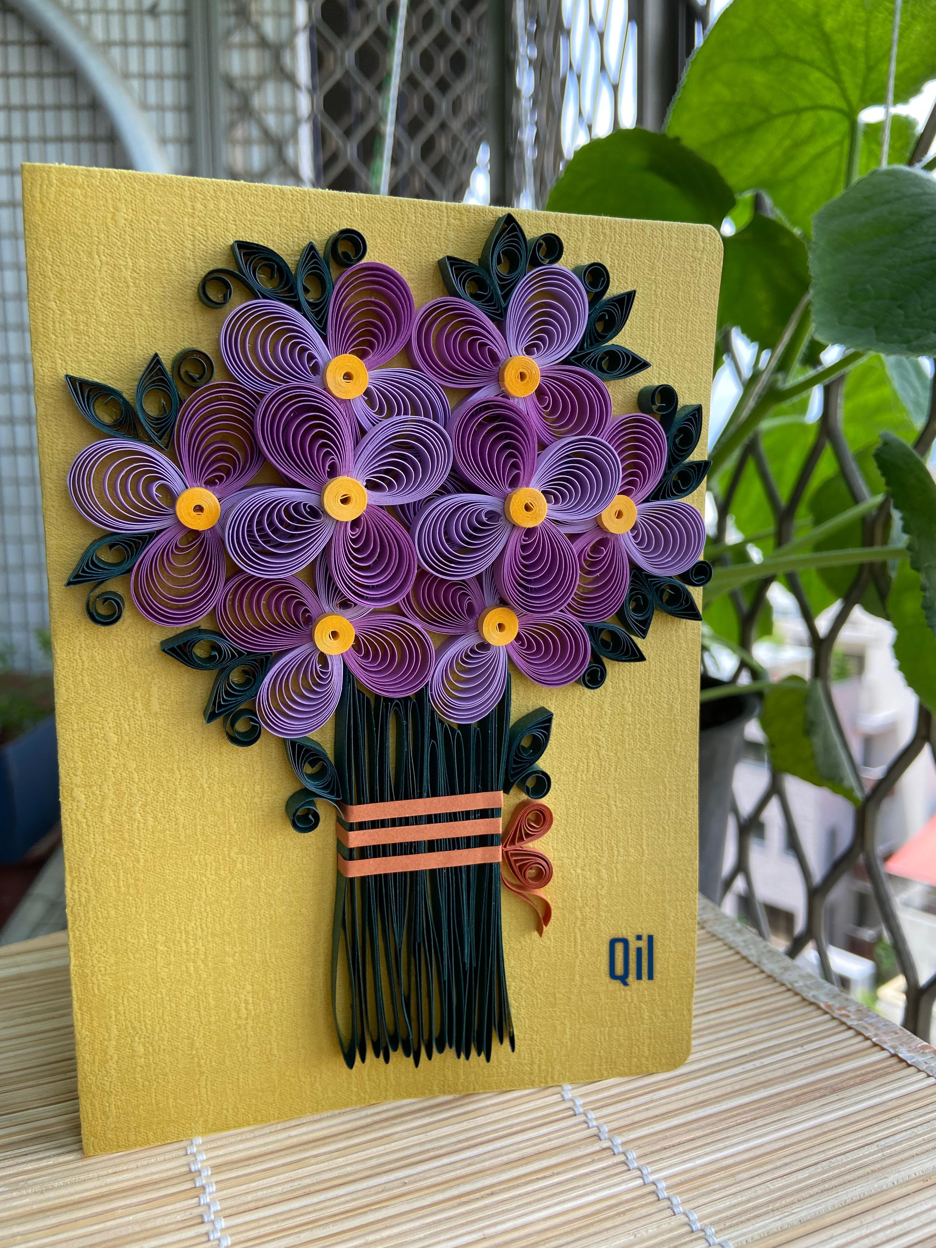 This Paper quilling greeting card is my all time favorite design! r/quilling