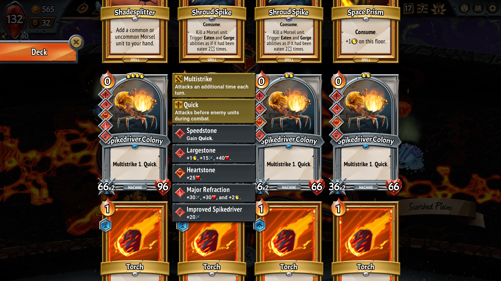 5 Times Upgraded Spikedriver Colony r/MonsterTrain