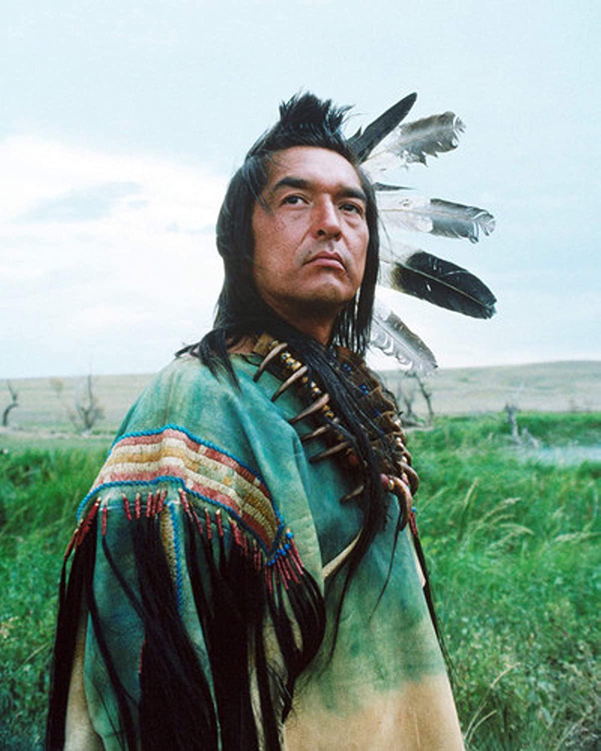 Did anybody know the actor that plays Rains Fall is Kicking Bird from