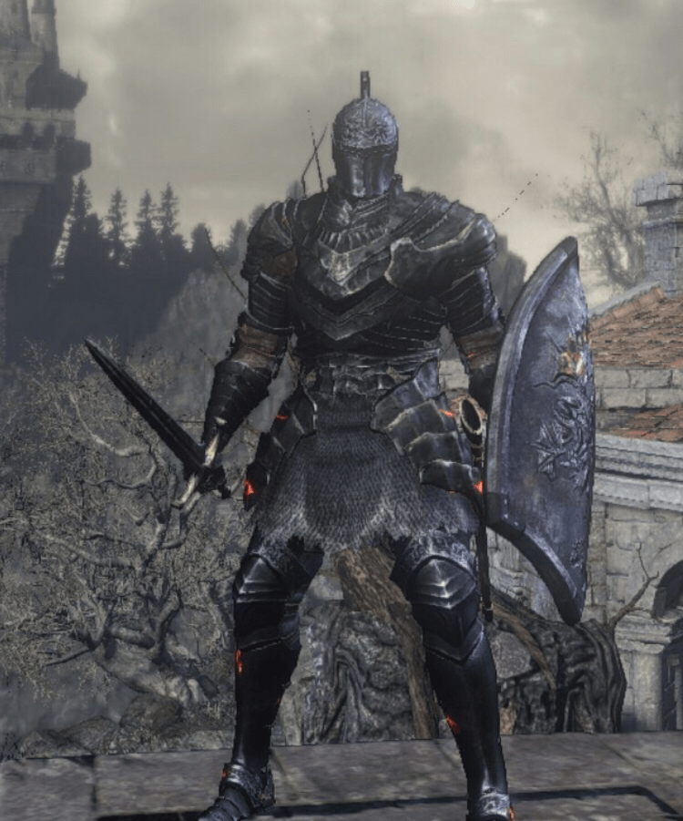 My fashion souls just before going to fight soul of cinder r/fashionsouls