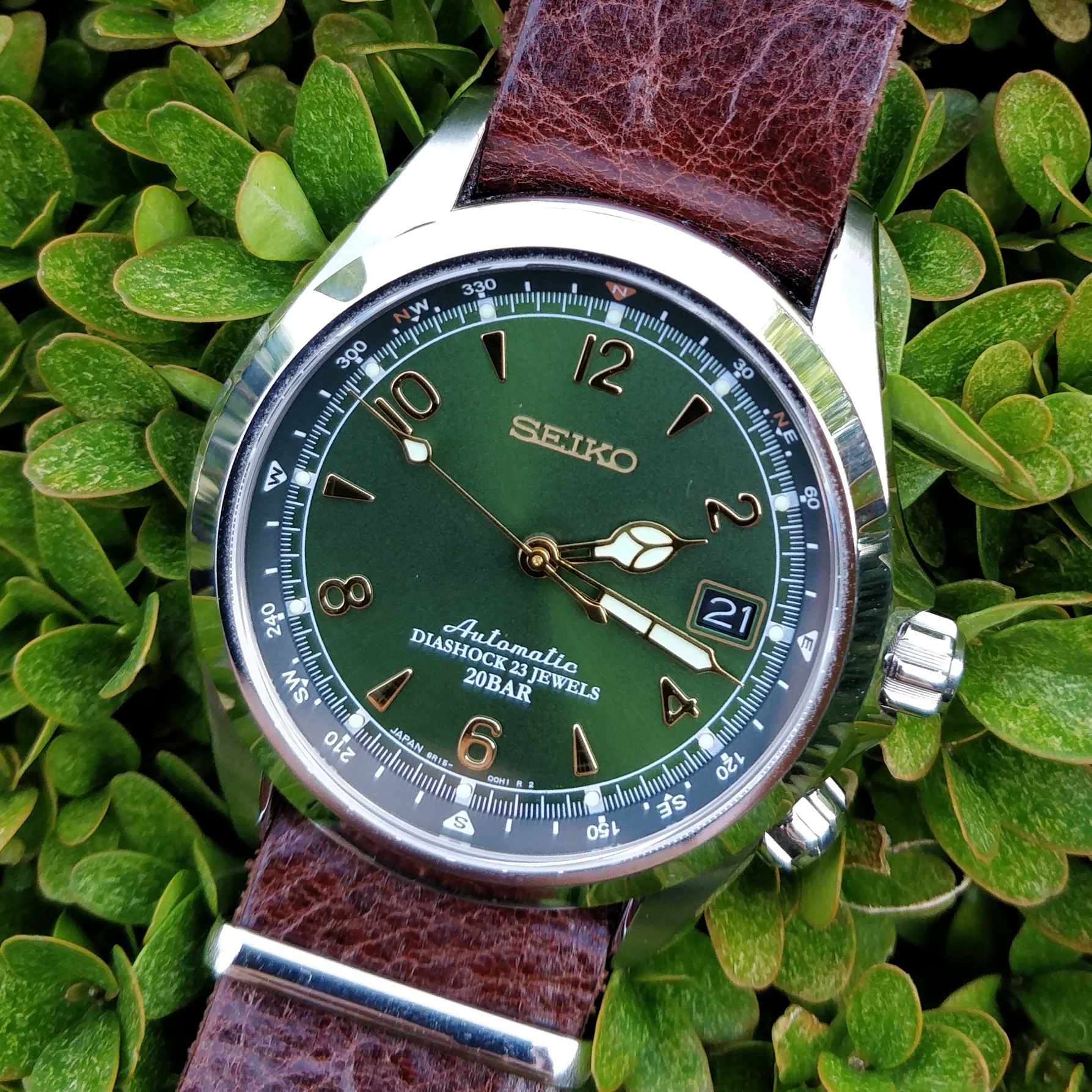 [Sarb017 Seiko Alpinist] Green is my favorite color. r/Watches