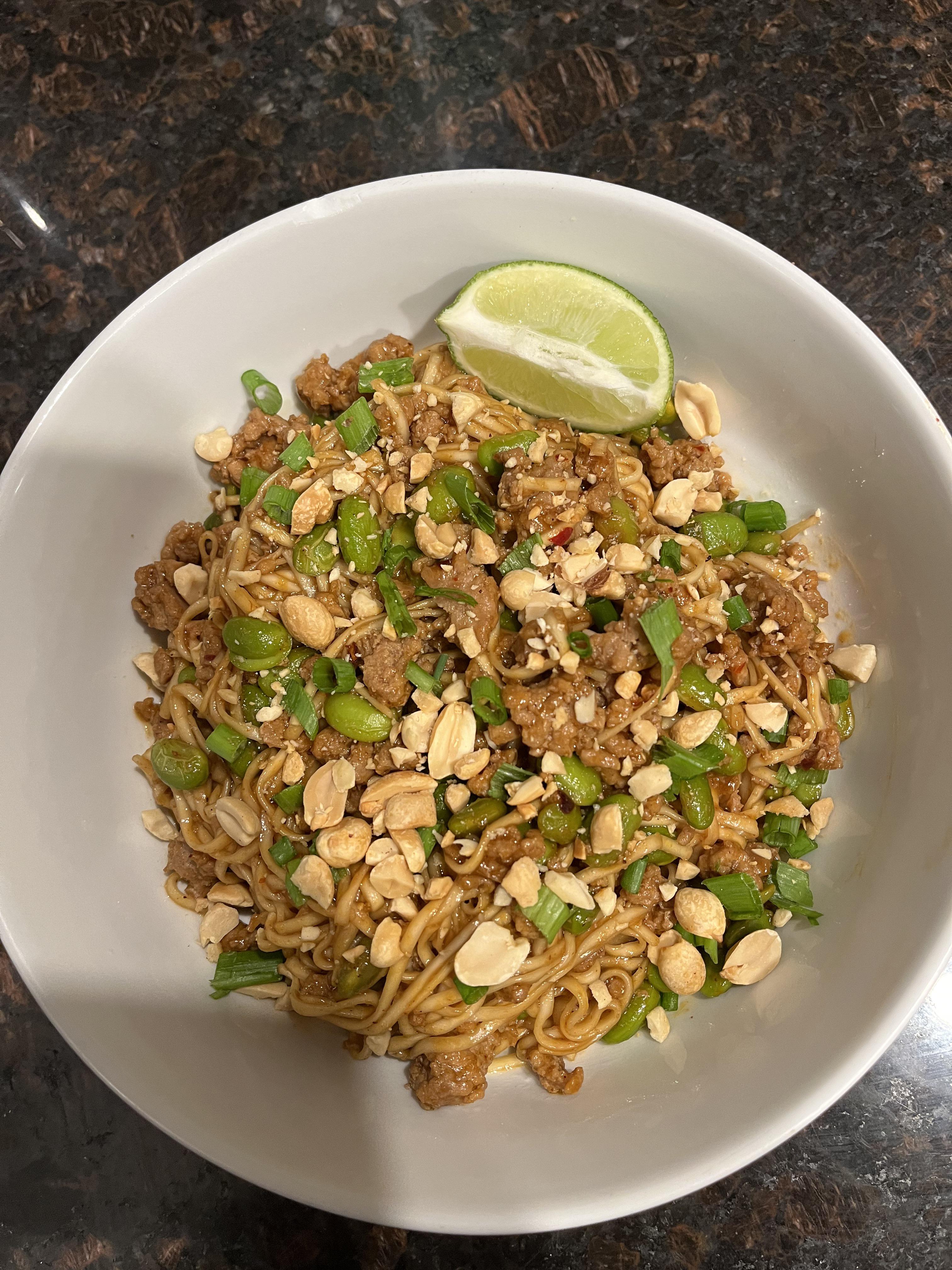 Chili Ginger Pork Noodles r/hellofresh